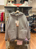 Miu Miu Fleece Full Zip Sherpa
Lined Hoodie