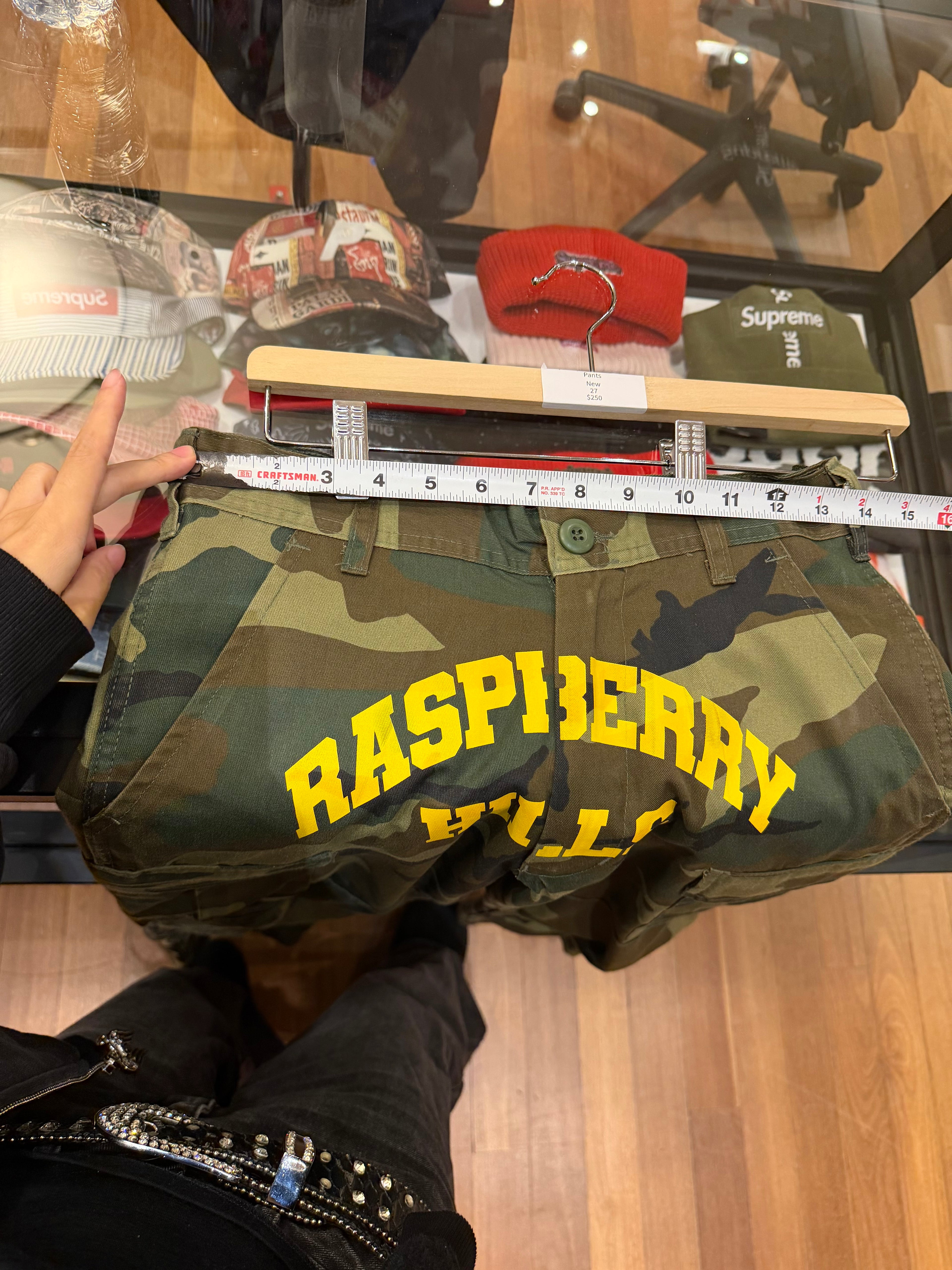 Raspberry Hills Camo Cargo
Pants
