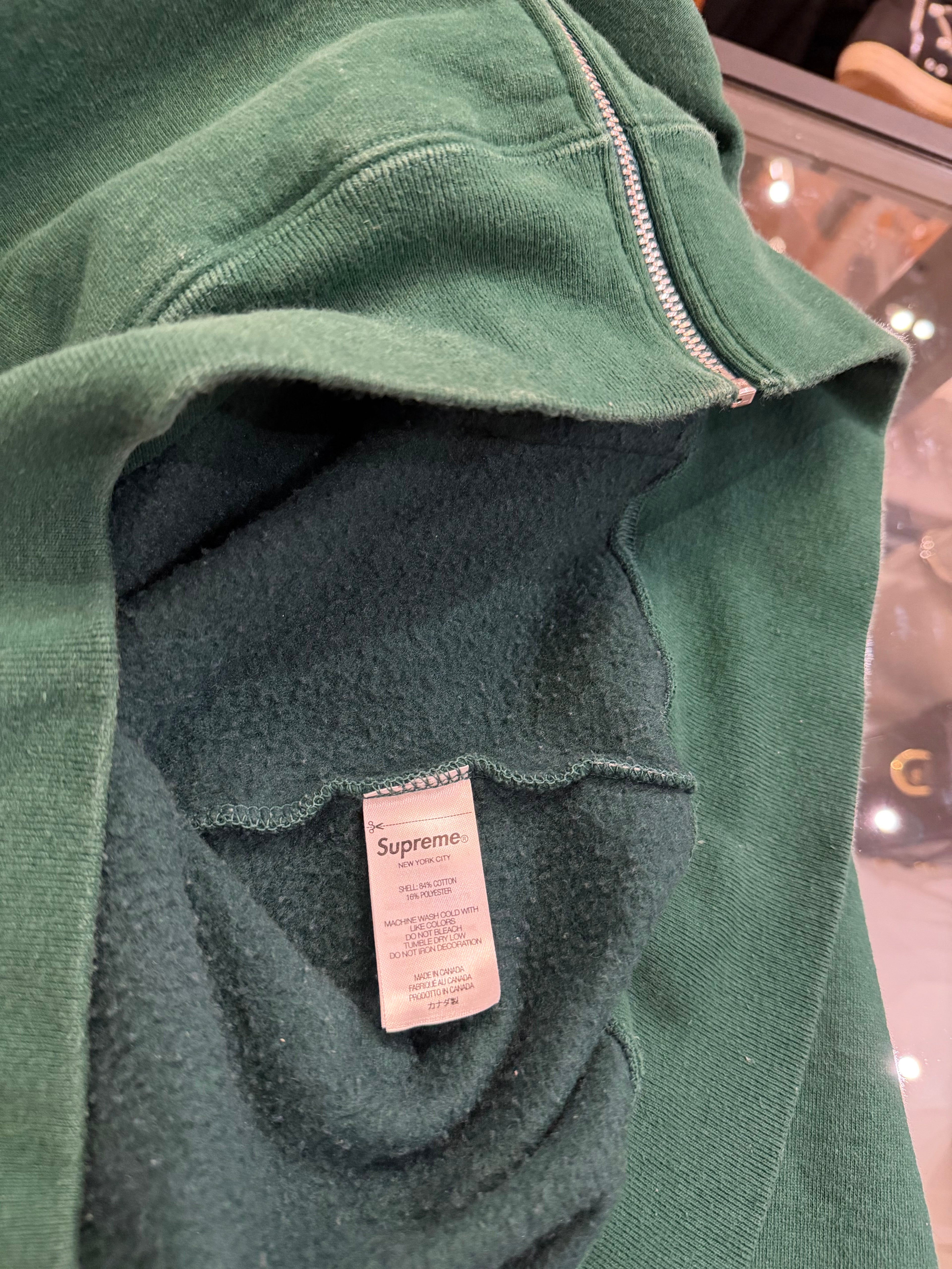 Supreme Small Box Logo Zip
Up - Green