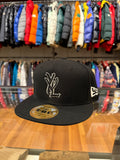 Playboy Carti YVL Vamp Fitted Cap - Black