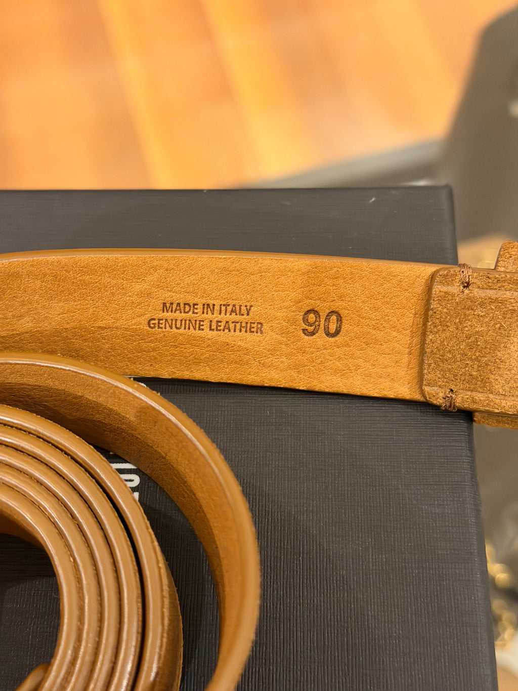Ann Demeulemesster Konji Genuine Leather Skinny Belt