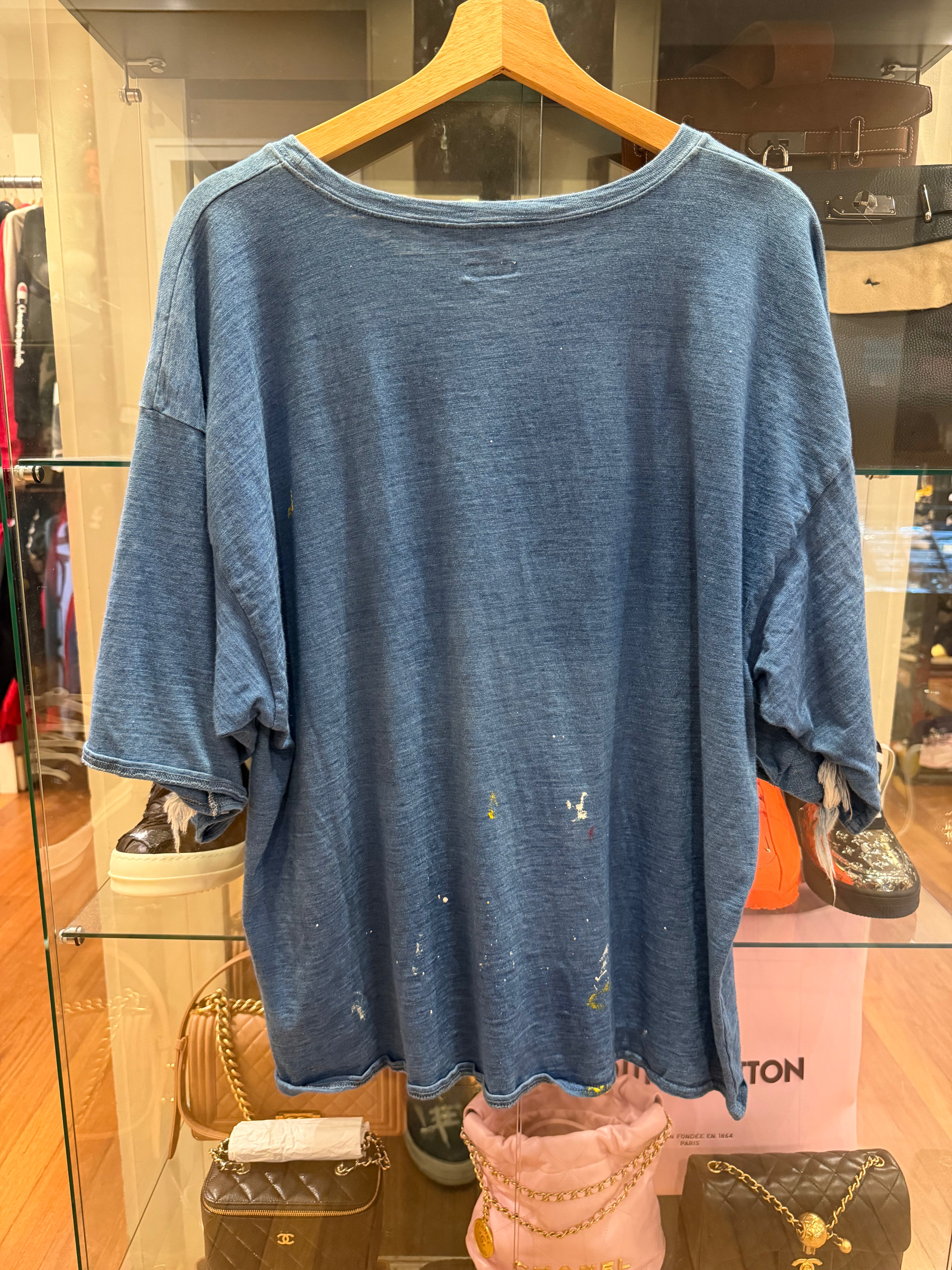 Kapital Distressed Denim Tee