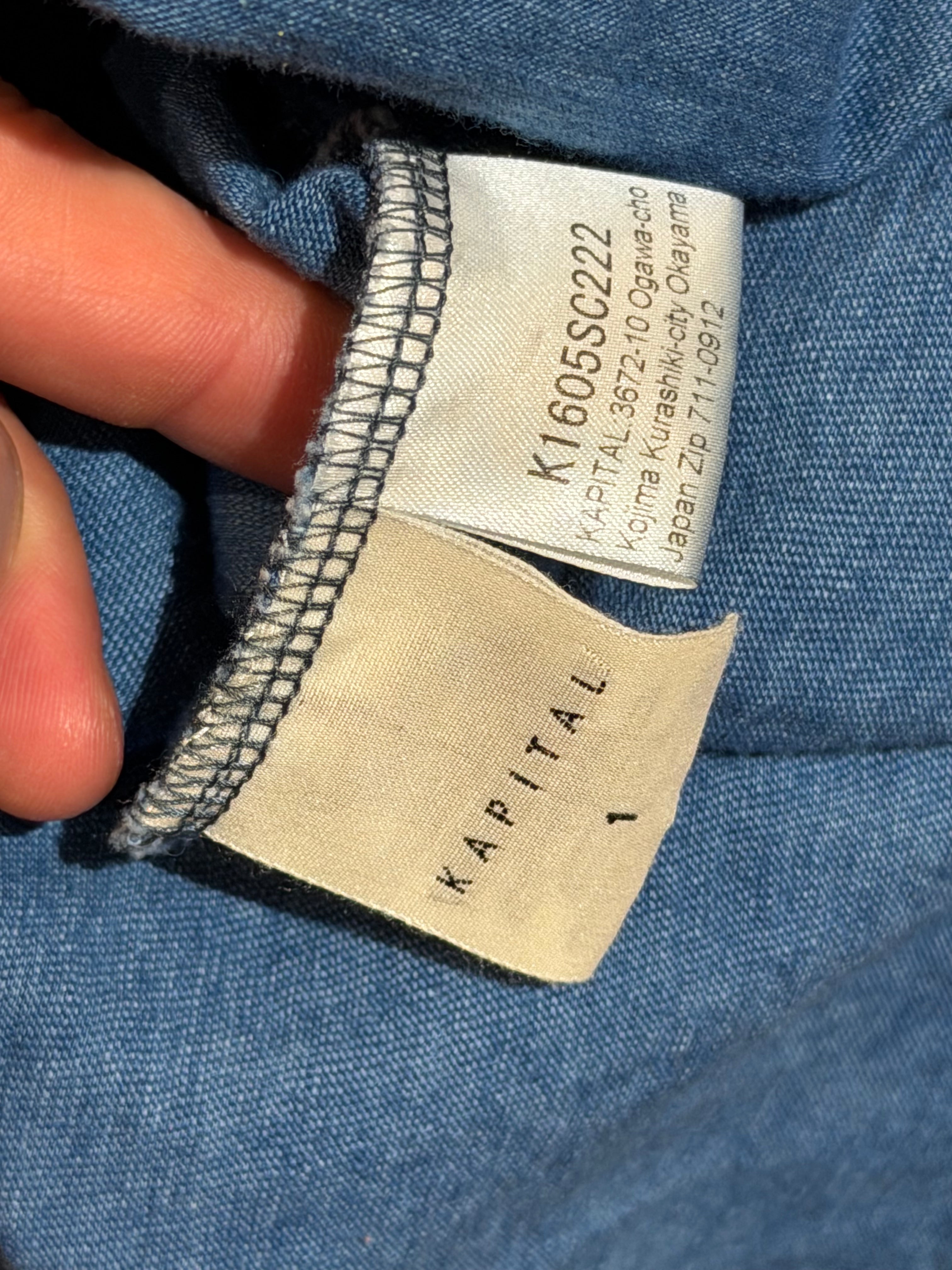 Kapital Distressed Denim Tee