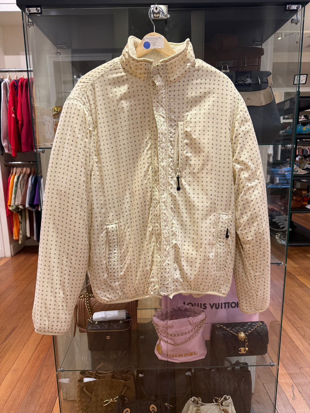 Stussy Reversible Puffer Sherpa Jacket