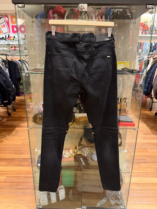 Amiri MX2 Moto Jeans Black/Brown Paisley