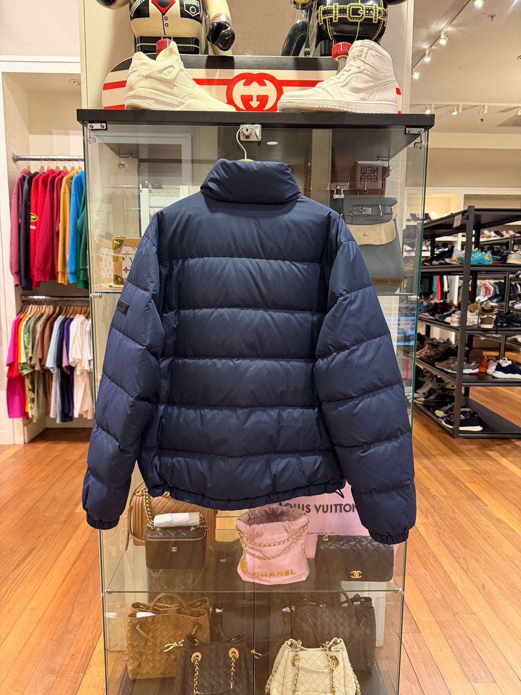 Dior Puffer Jacket Navy