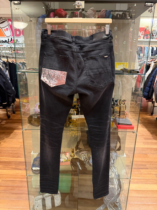 Amiri Patched Trashers - Black