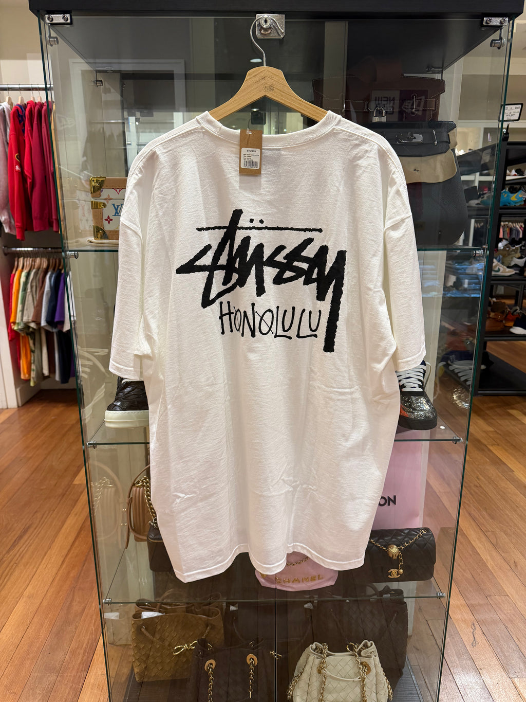 Stussy Honolulu Tee-White