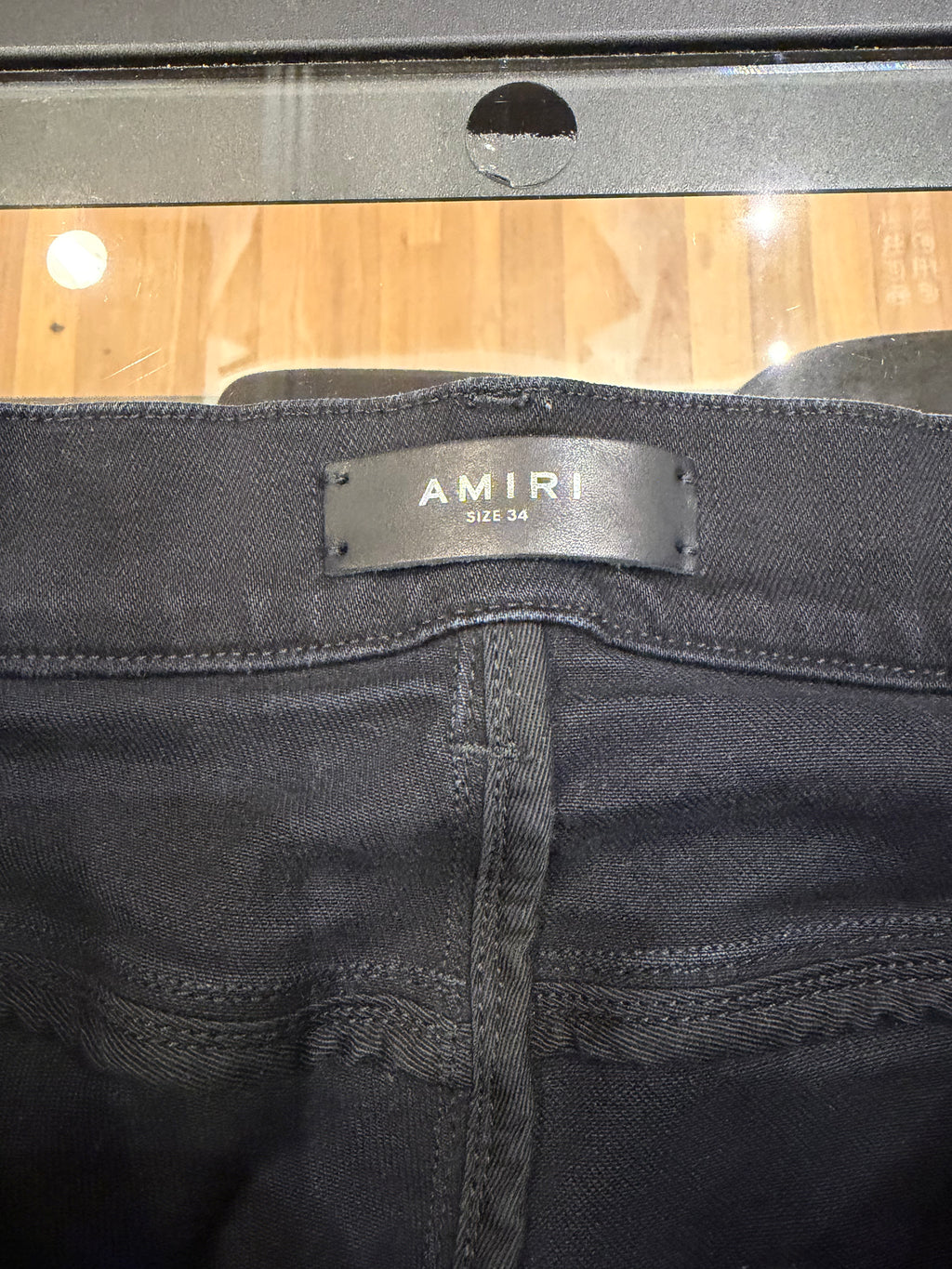Amiri Patched Trashers - Black
