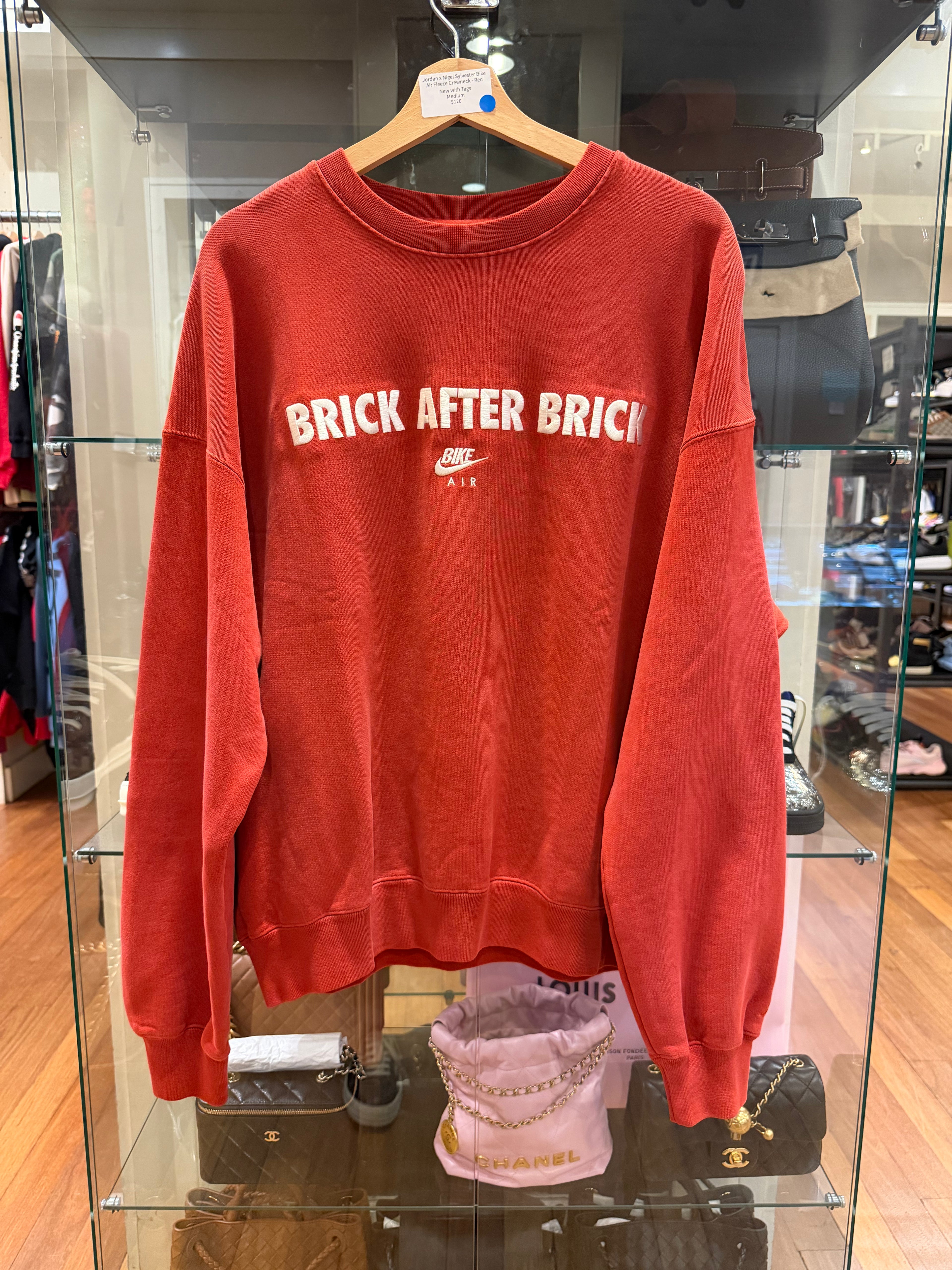 Air Jordan “Brick By Brick” Crewneck