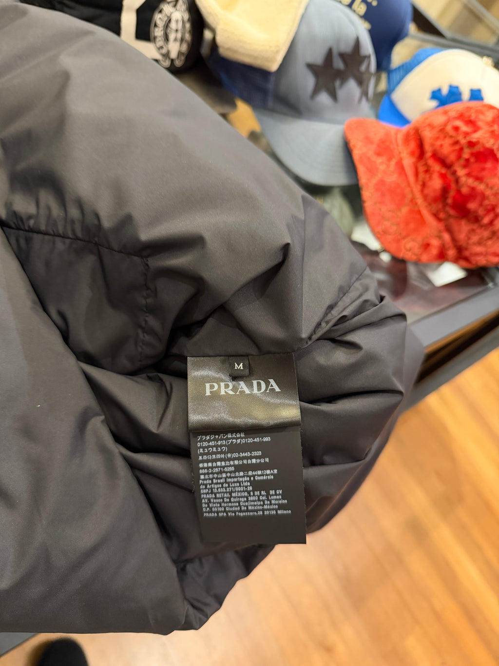 Parada Nylon Puffer Jacket -
Black