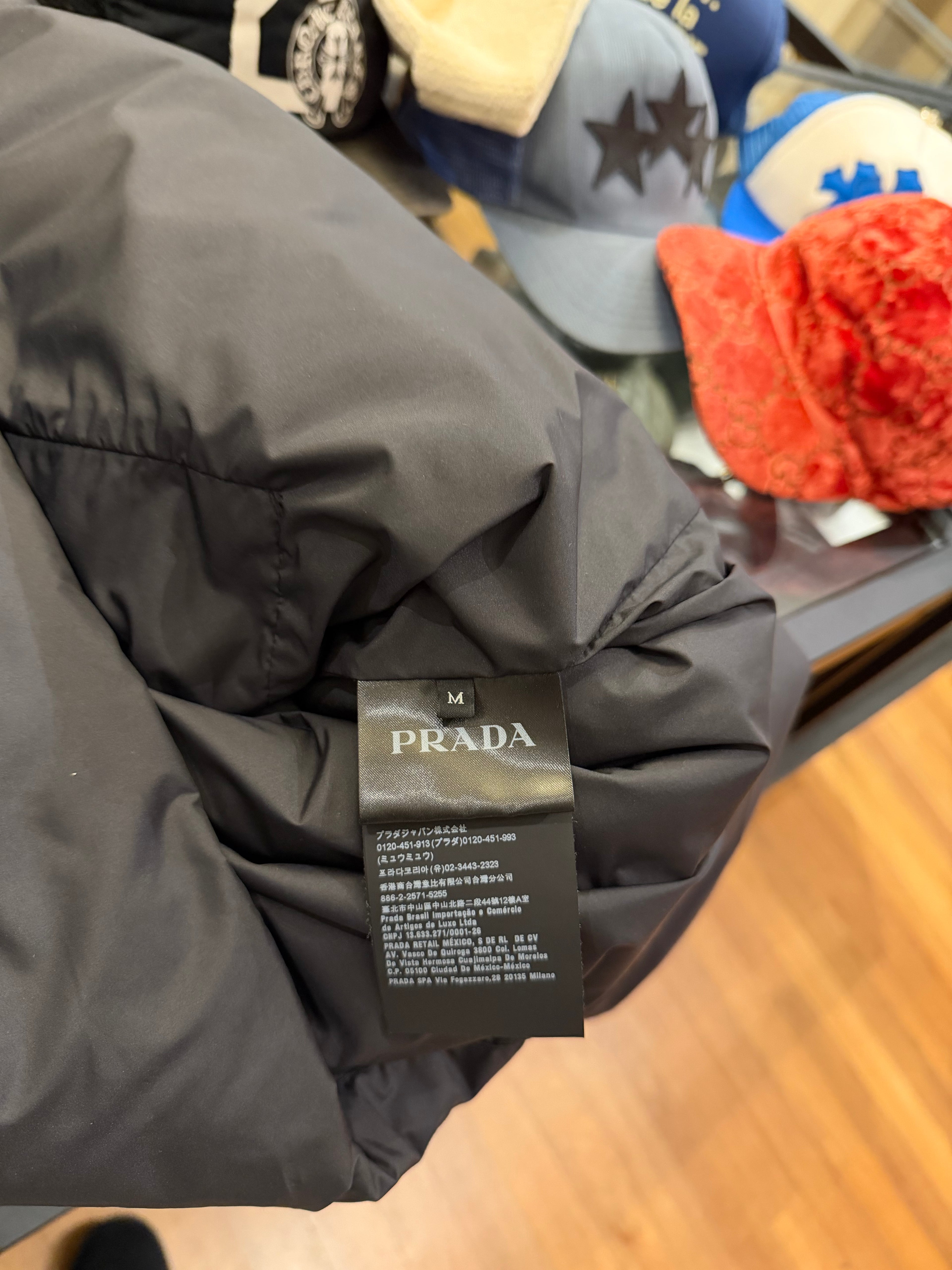 Parada Nylon Puffer Jacket -
Black