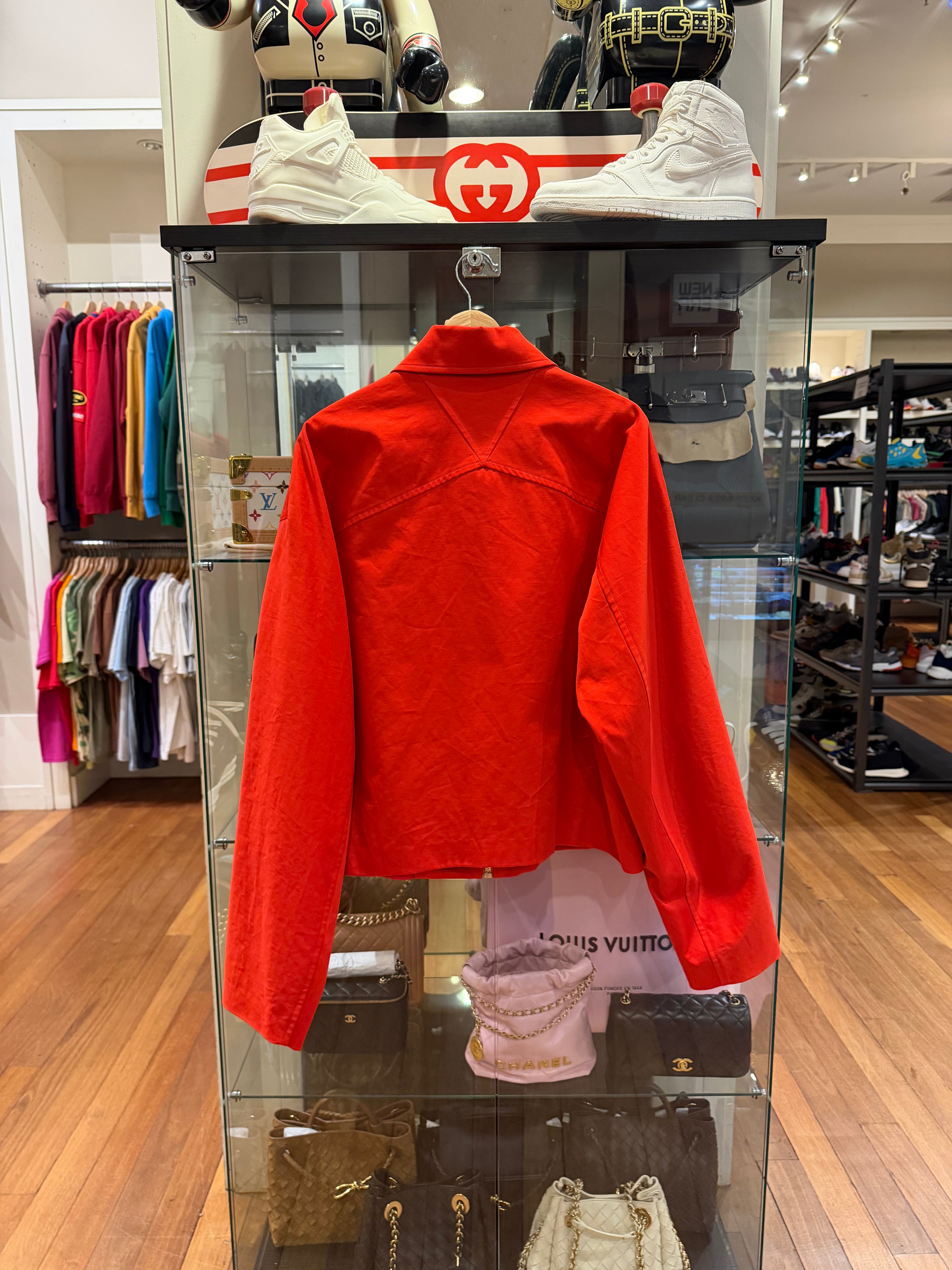 Bottega Blouson Jacket - Red