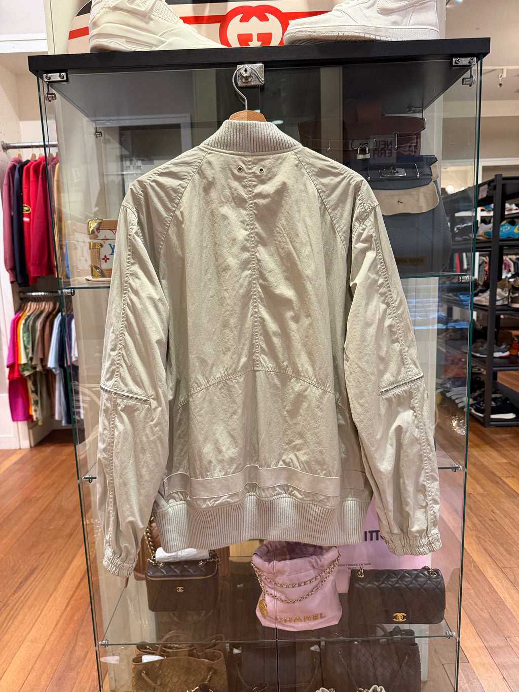 delmut Lang Zipper Bomber -
Grey