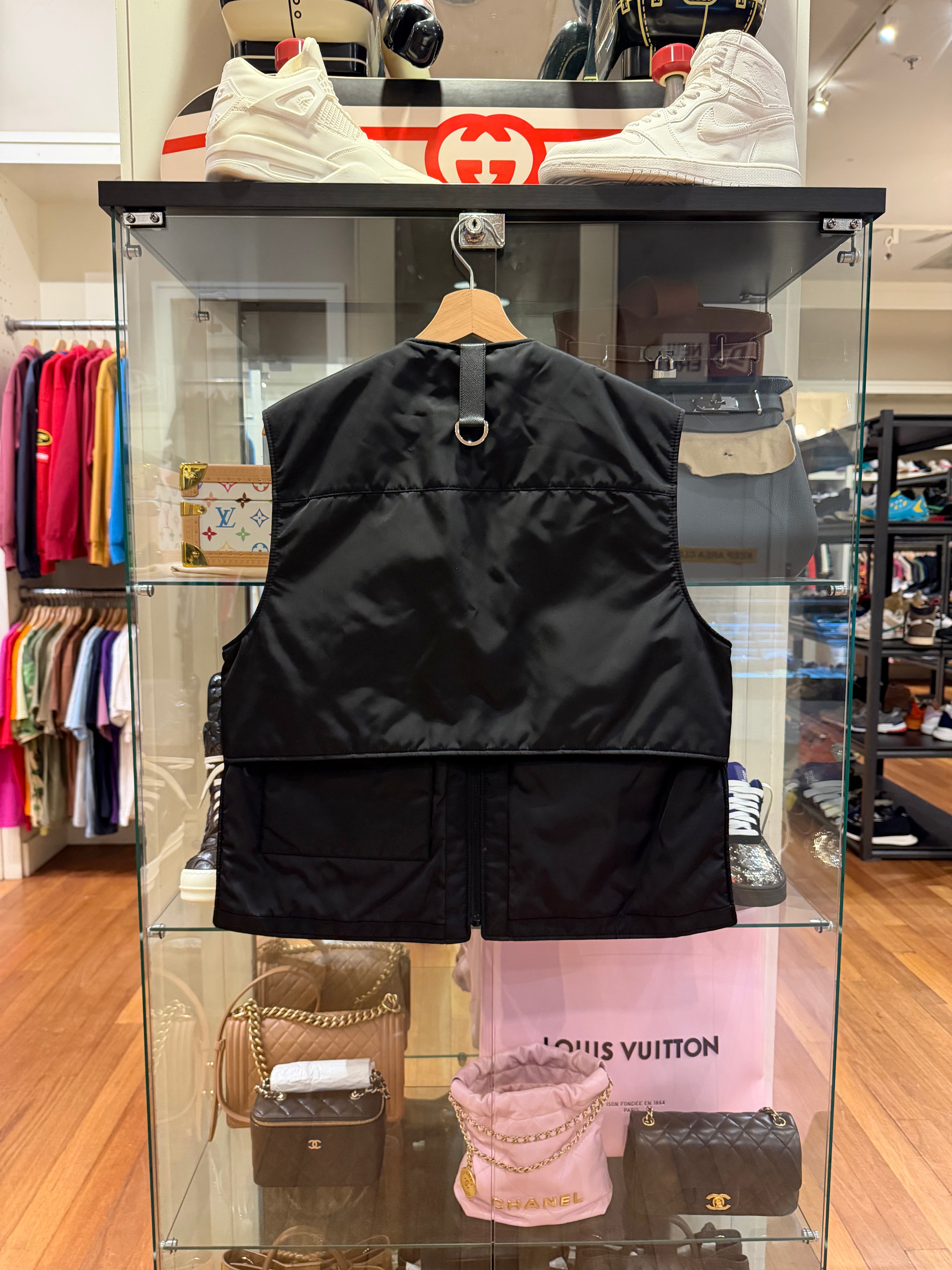 Prada by Konstantin Grcic Nylon Utility Vest - Black
