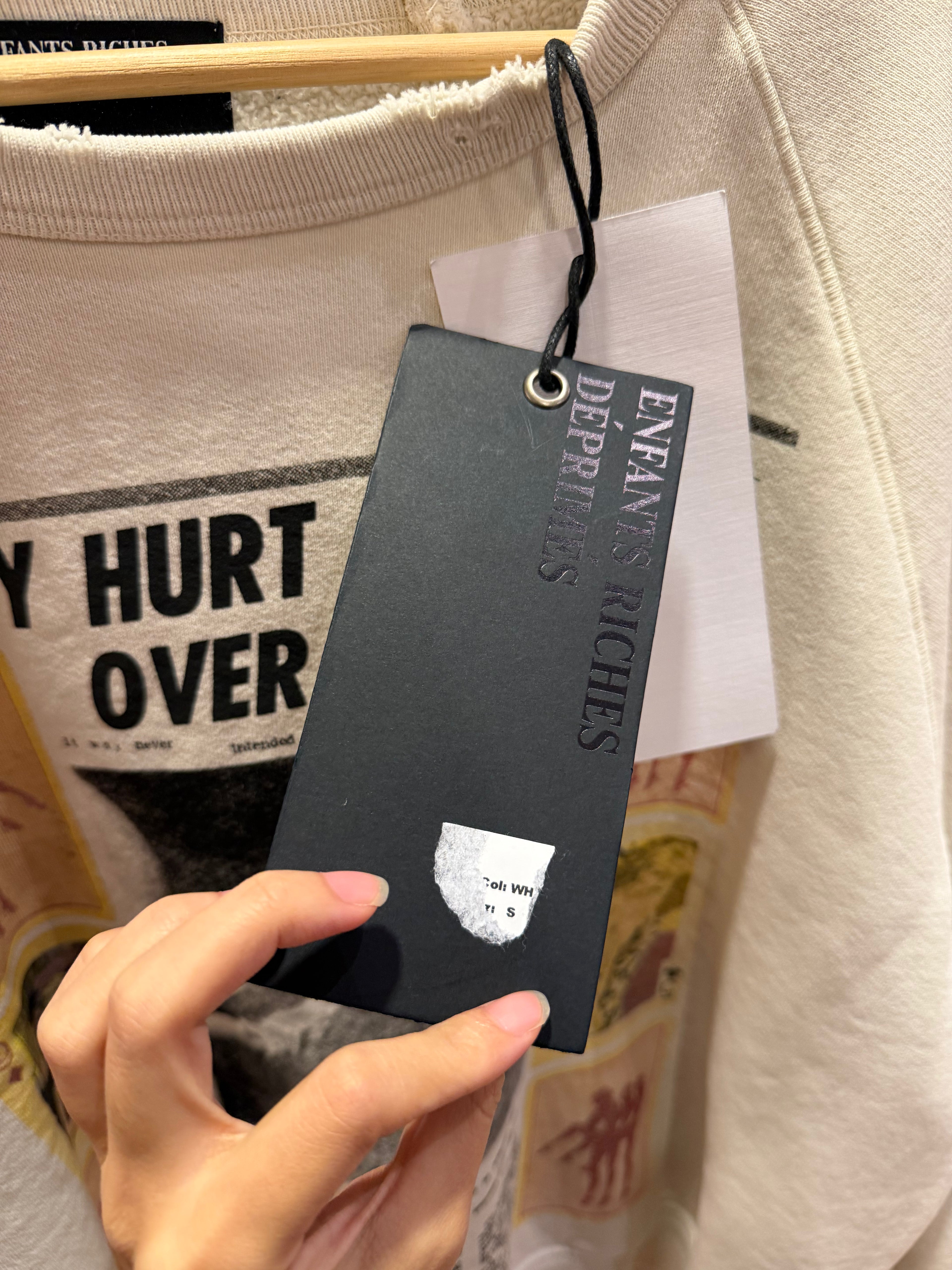 Enfants Riches Deprimes 'Boy
Hurt in Duel' Raglan
Crewneck