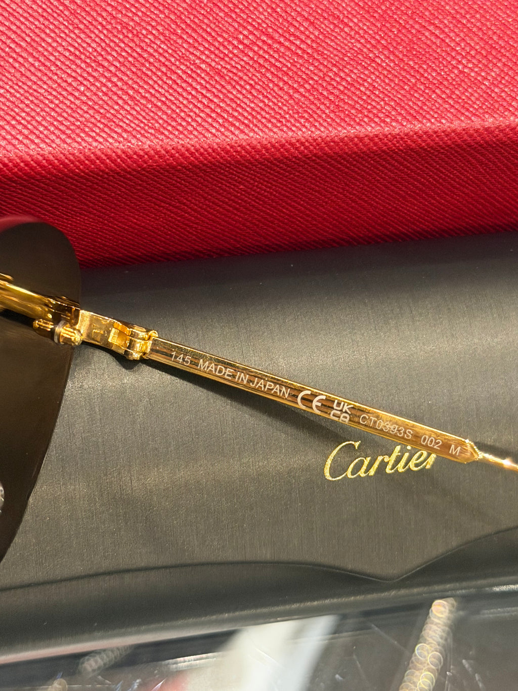 Cartier Round Frameless Sunglasses- CT0393S