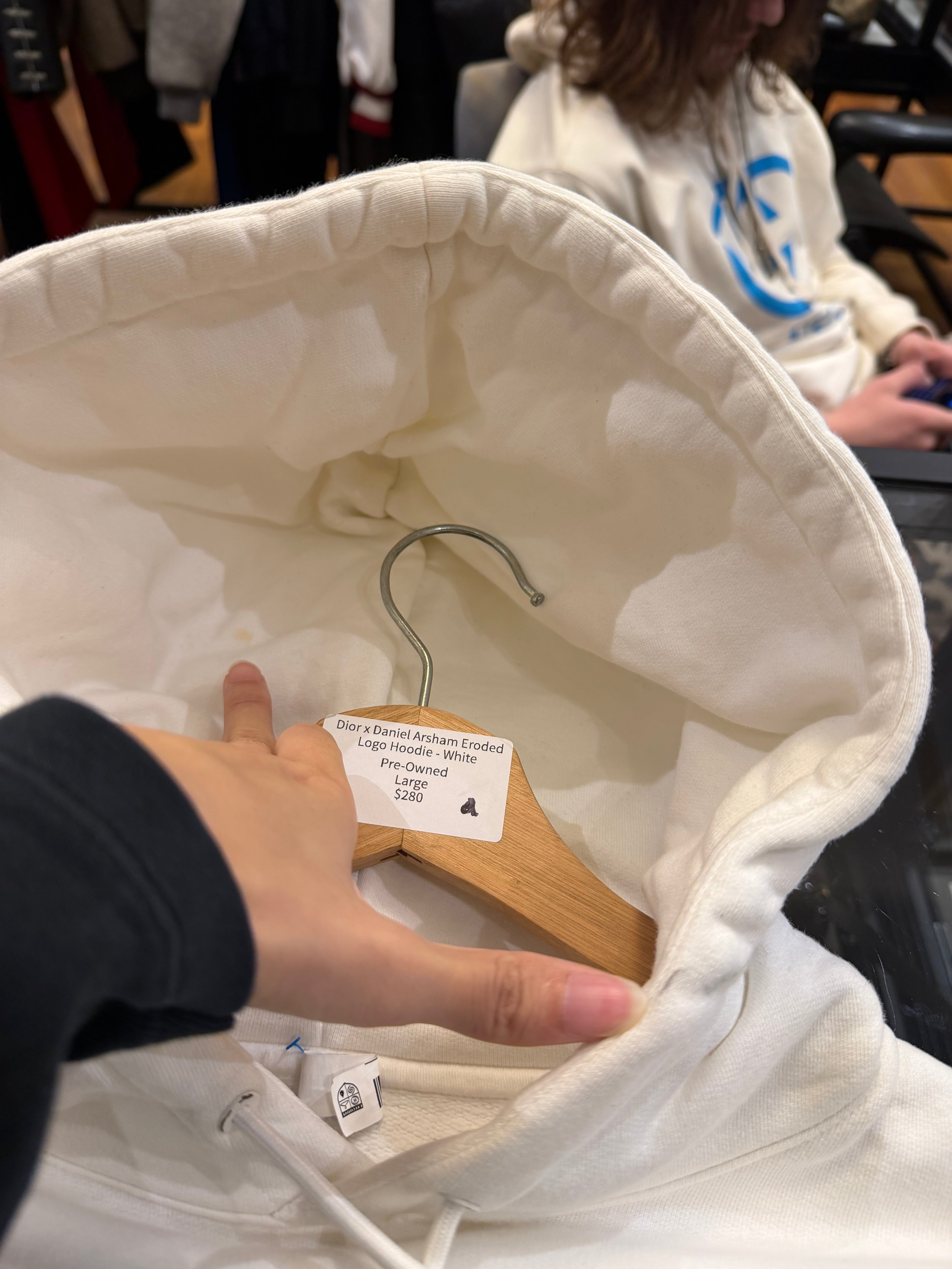 Dior x Daniel Arsham Eroded
Logo Hoodie