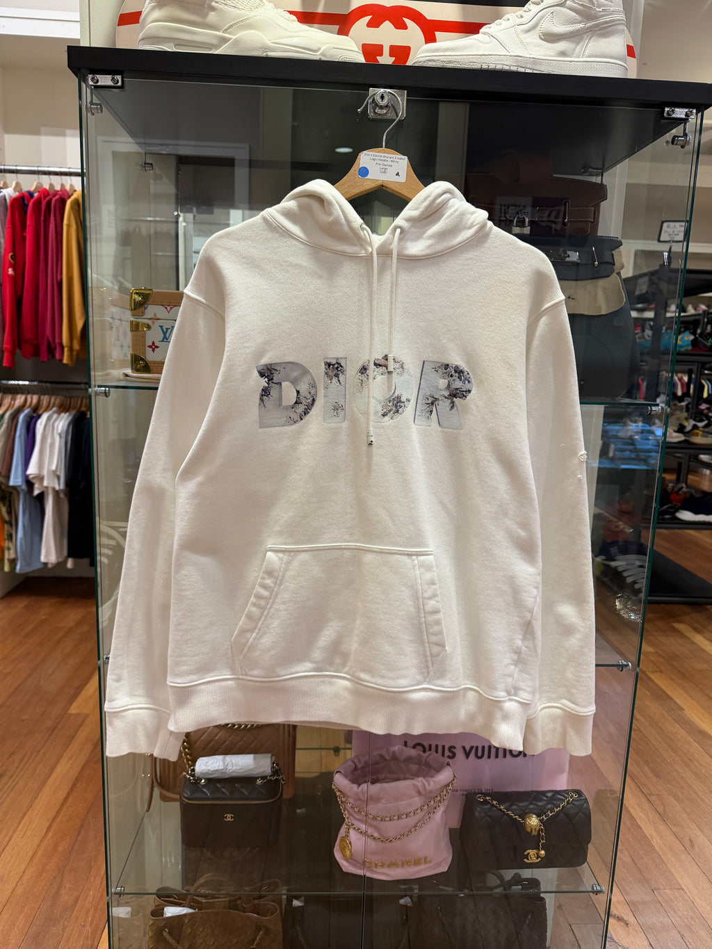 Dior x Daniel Arsham Eroded
Logo Hoodie