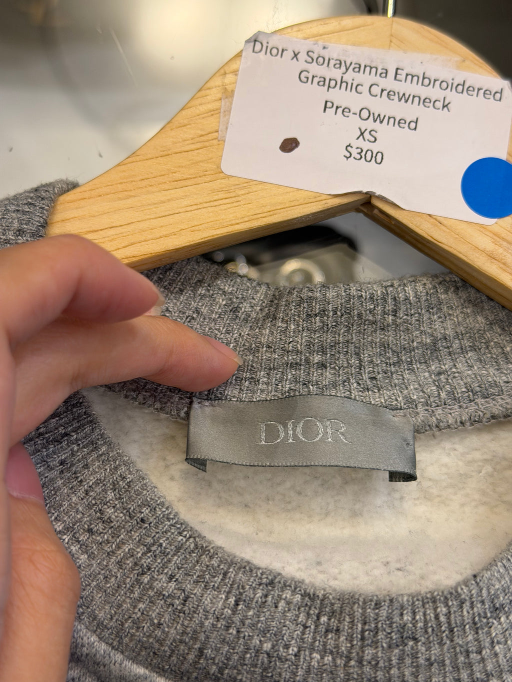Dior x Sorayama Embroidered
Graphic Crewneck