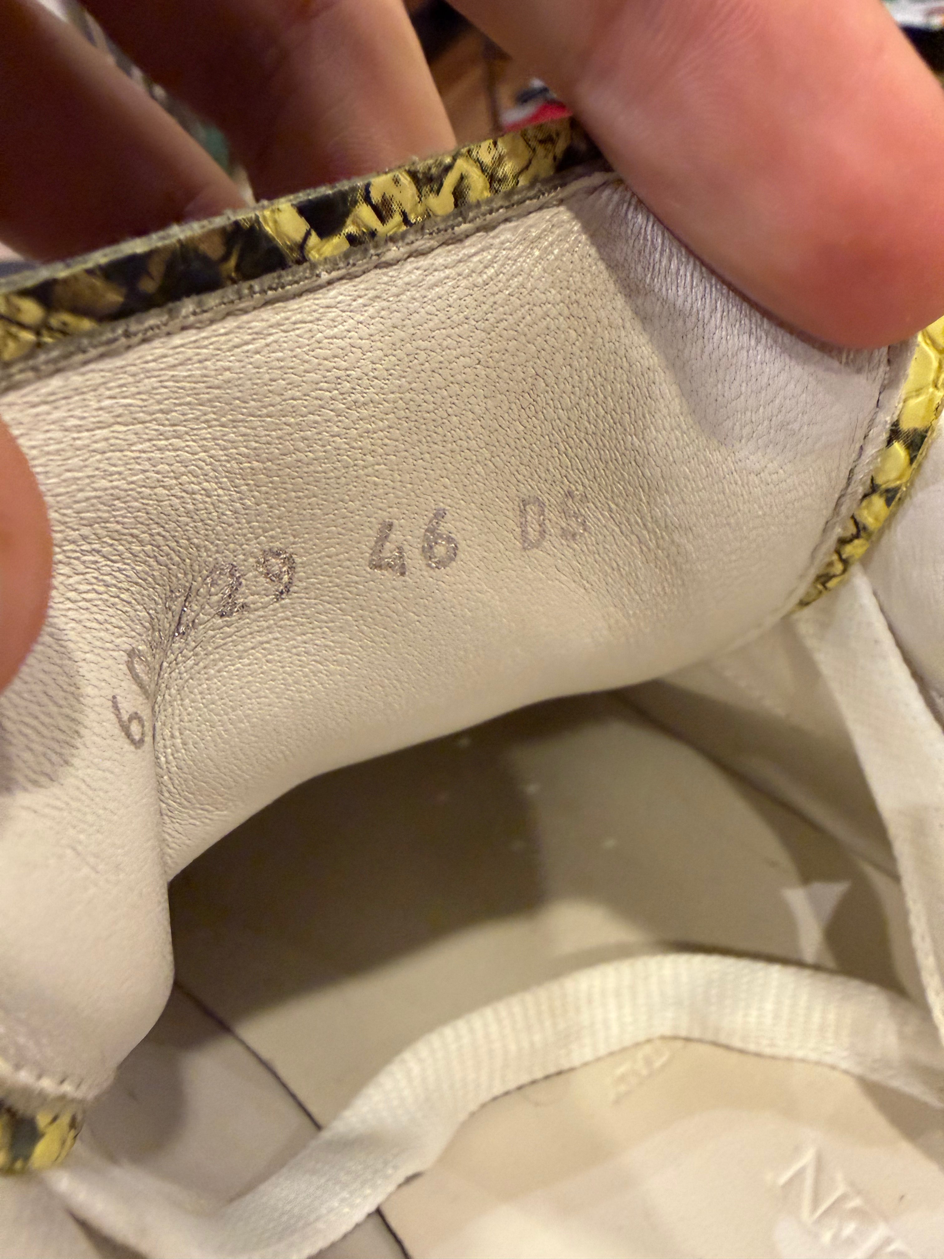 Alexander McQueen Oversized Sneaker - White/Multi Python