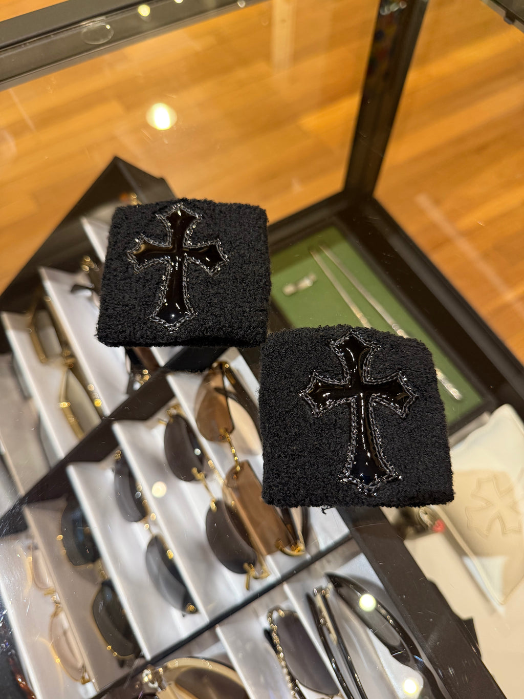 Chrome Hearts Cross Patch Wrist Bands