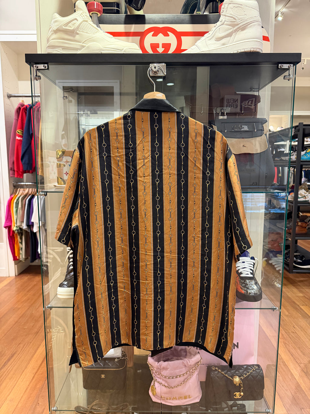 Gucci Silk Horsebit Print
Bowling Shirt