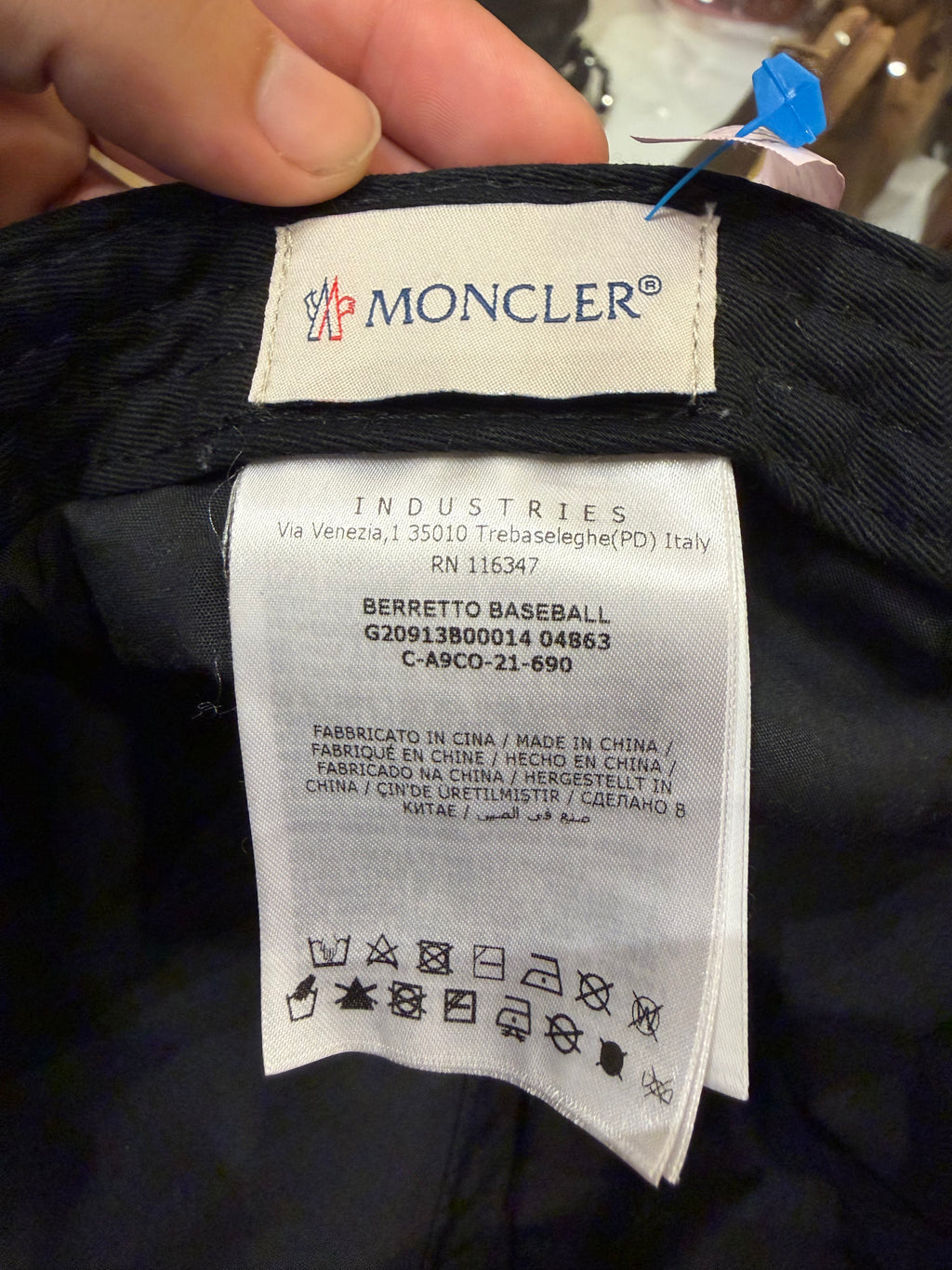 Moncler Berretto Baseball Hat