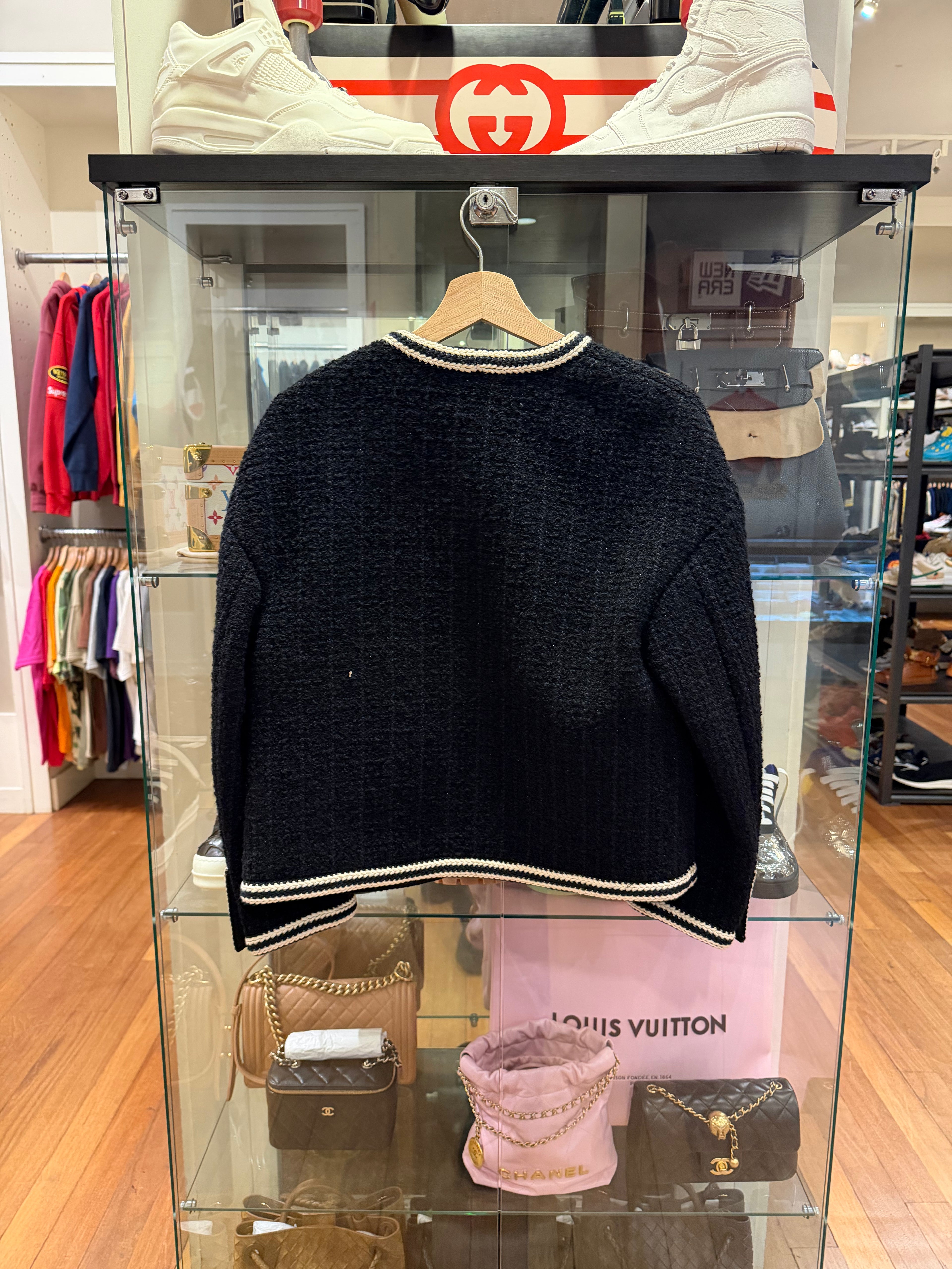 Gucci Embellished Boucle
Tweed Wool Jacket
