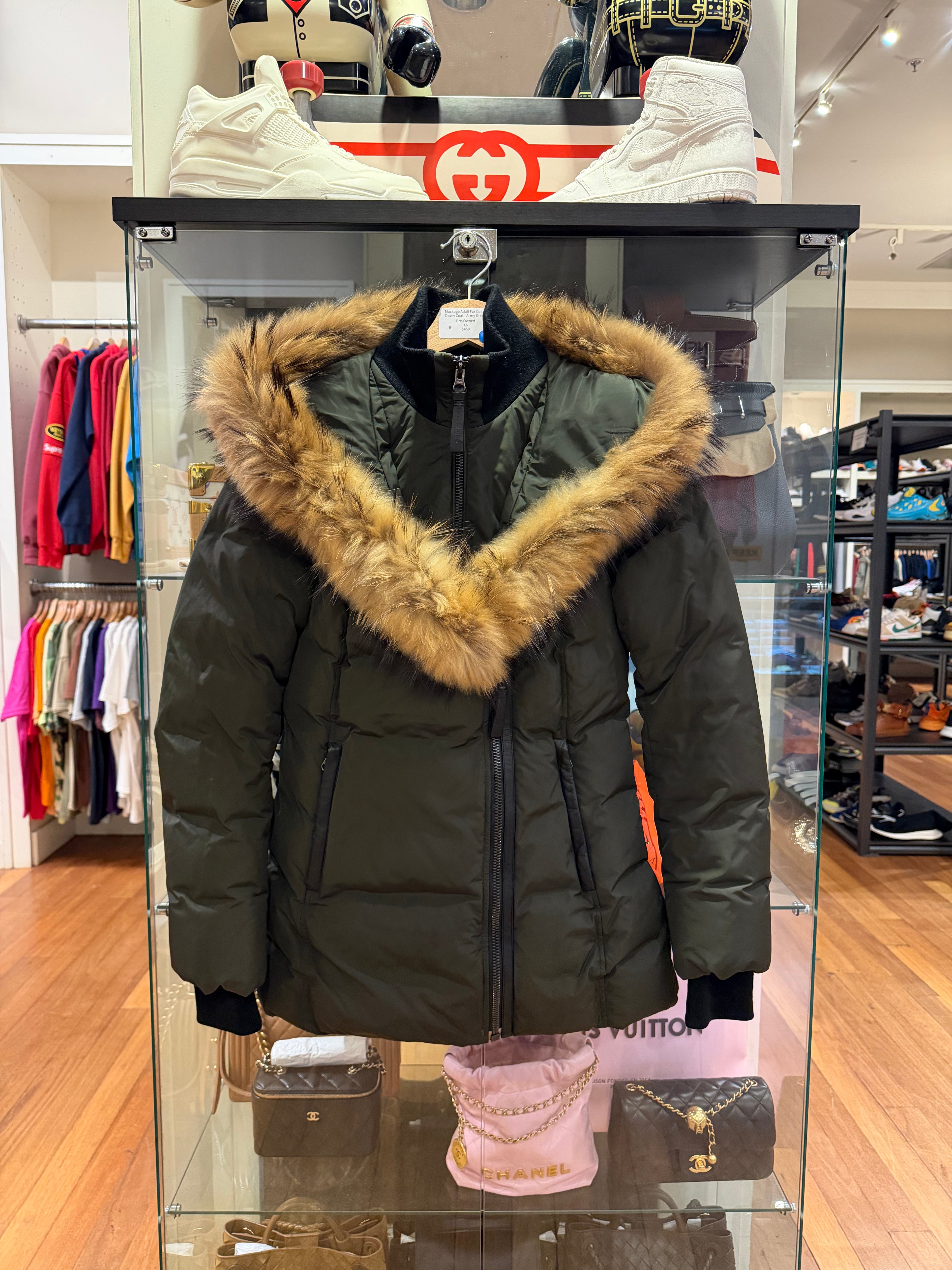 Mackage Adali Fur Collar
Down Coat