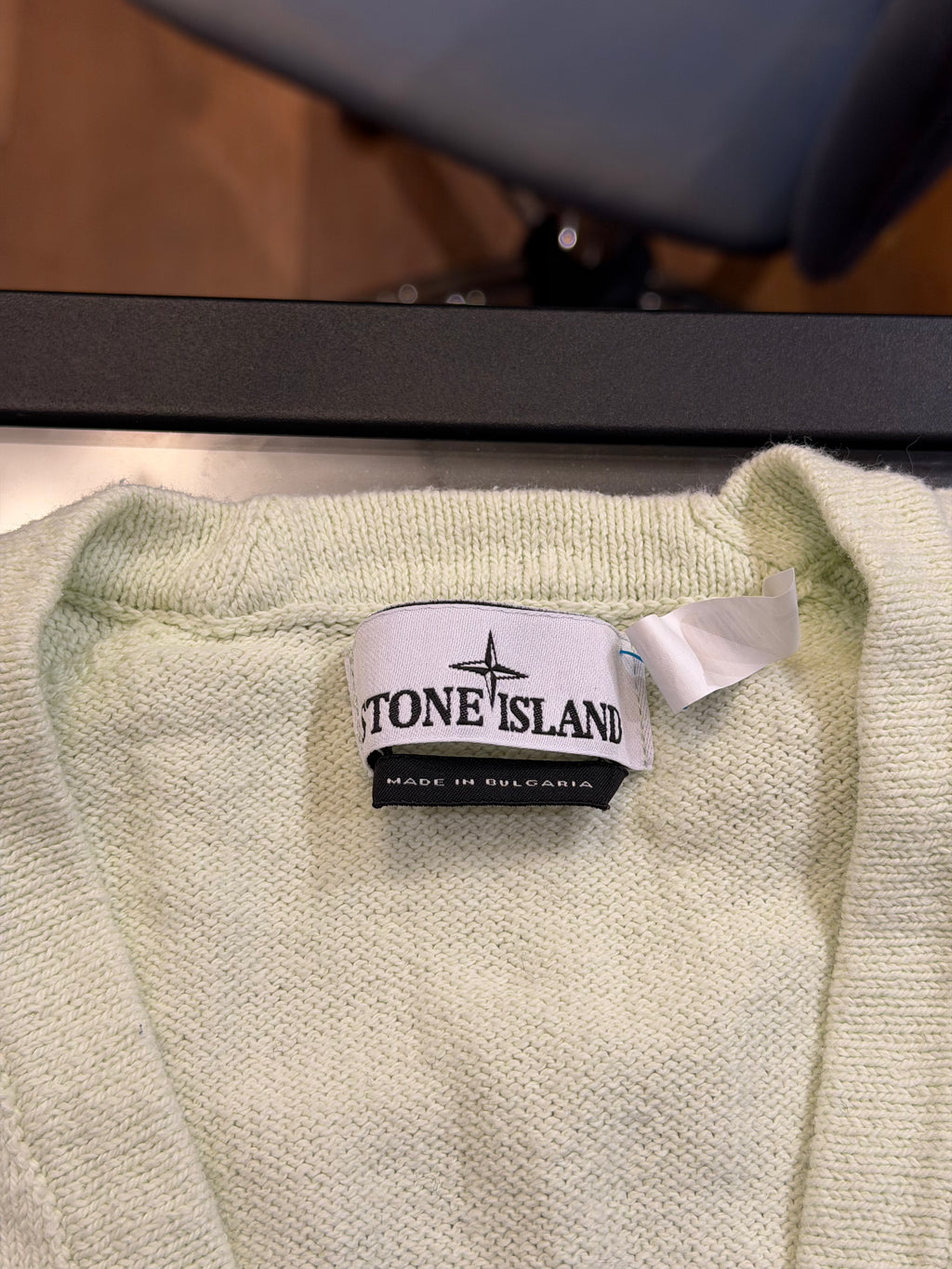 Stone Island Mint Cardigan