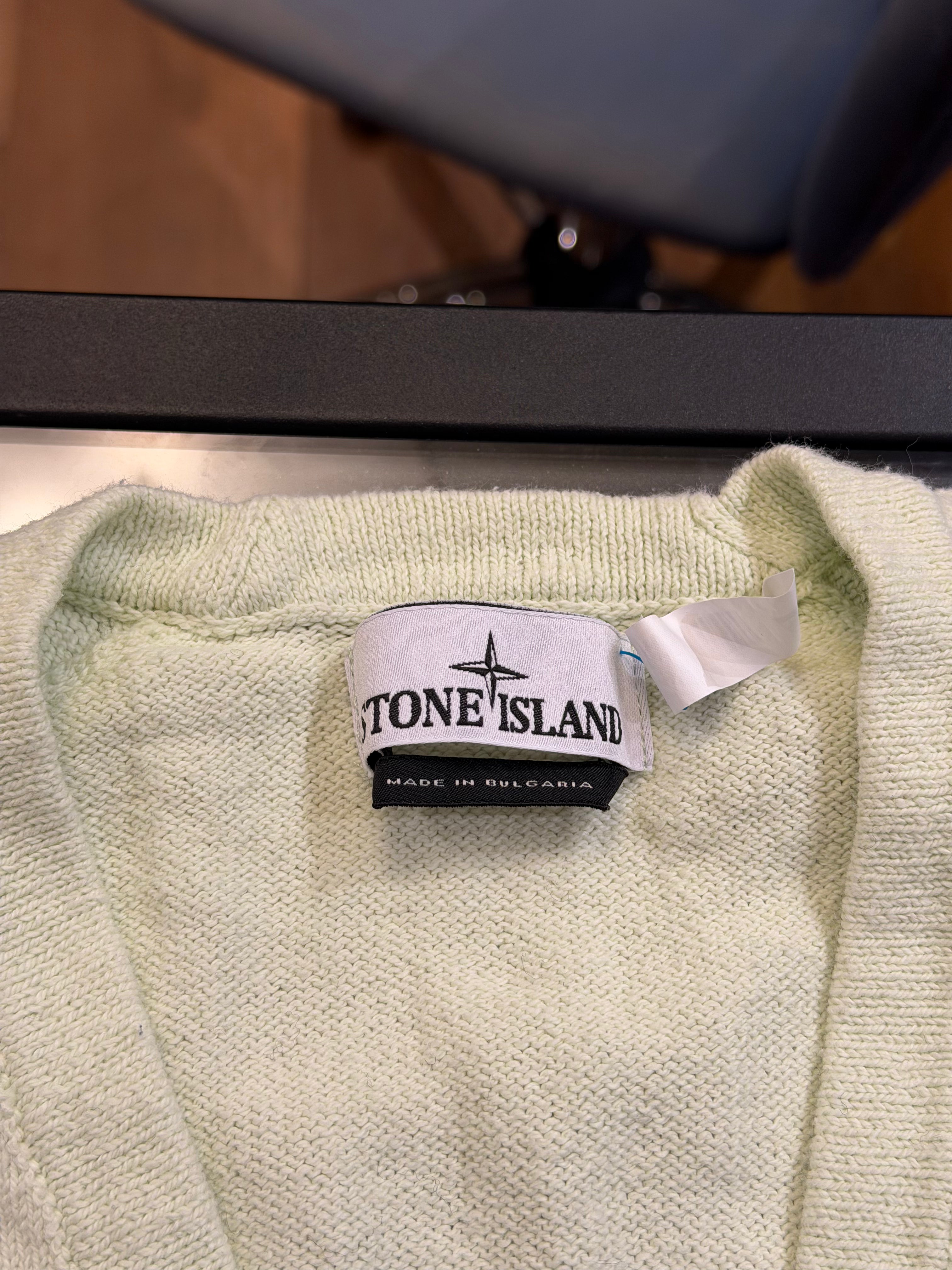 Stone Island Mint Cardigan