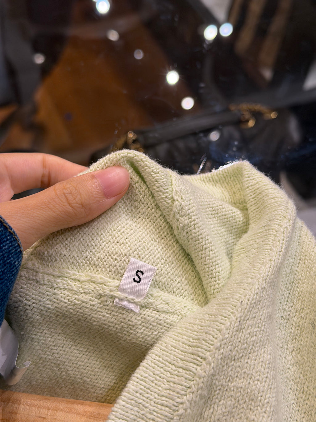 Stone Island Mint Cardigan