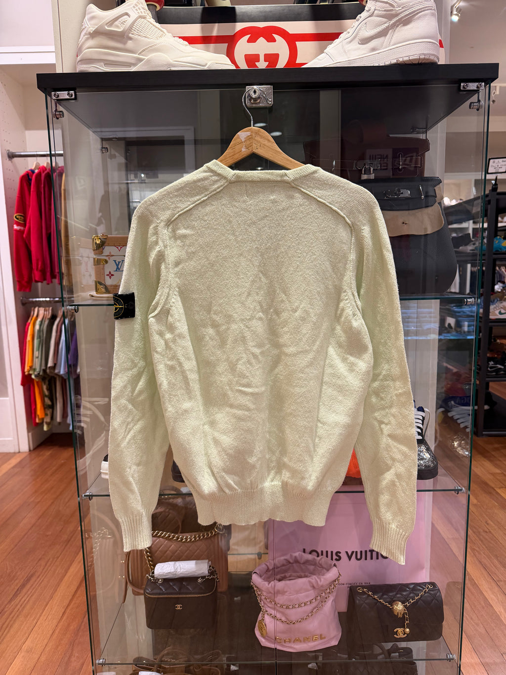 Stone Island Mint Cardigan