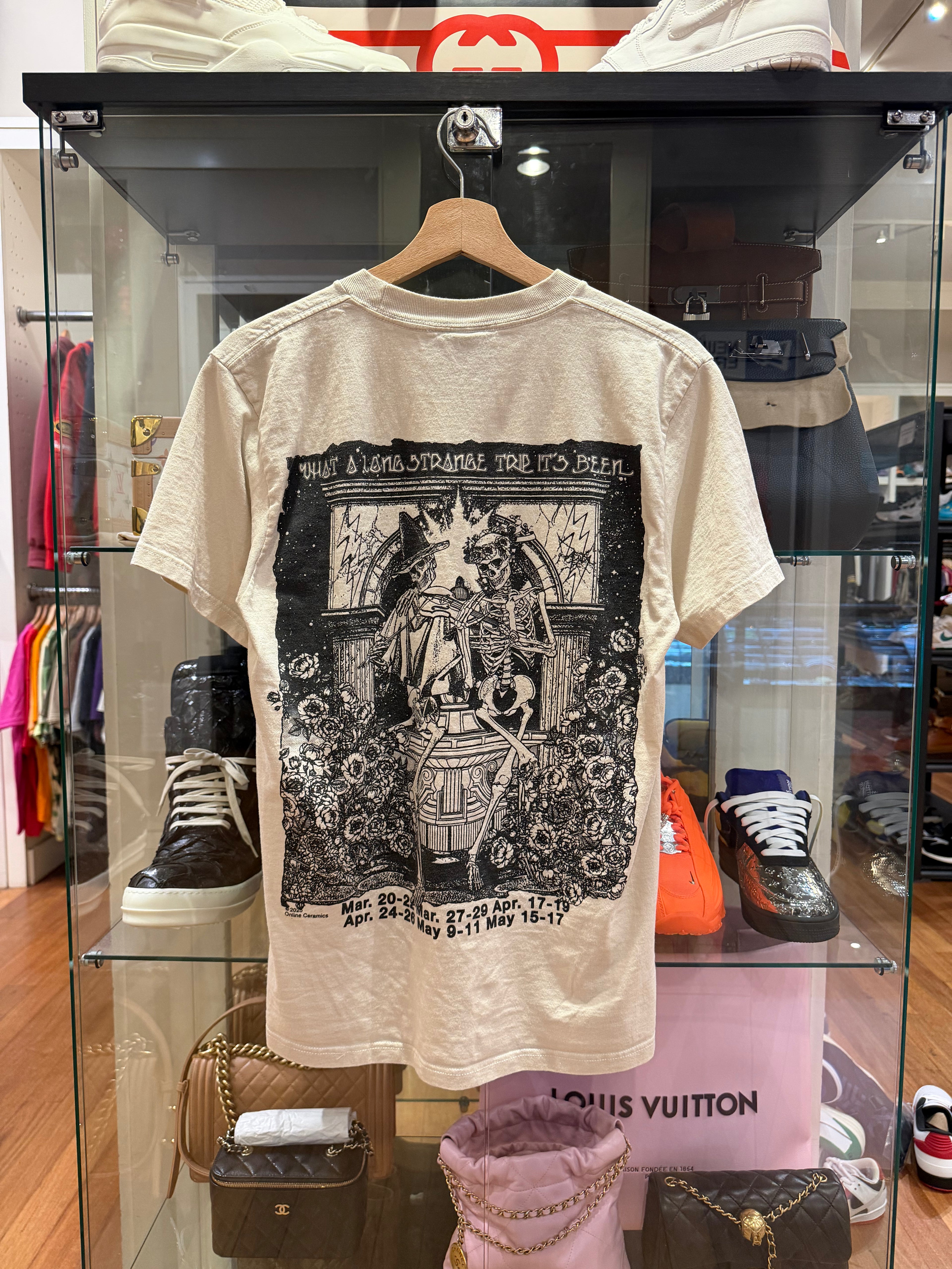 Online Ceramics Grateful
Dead Tee - Cream