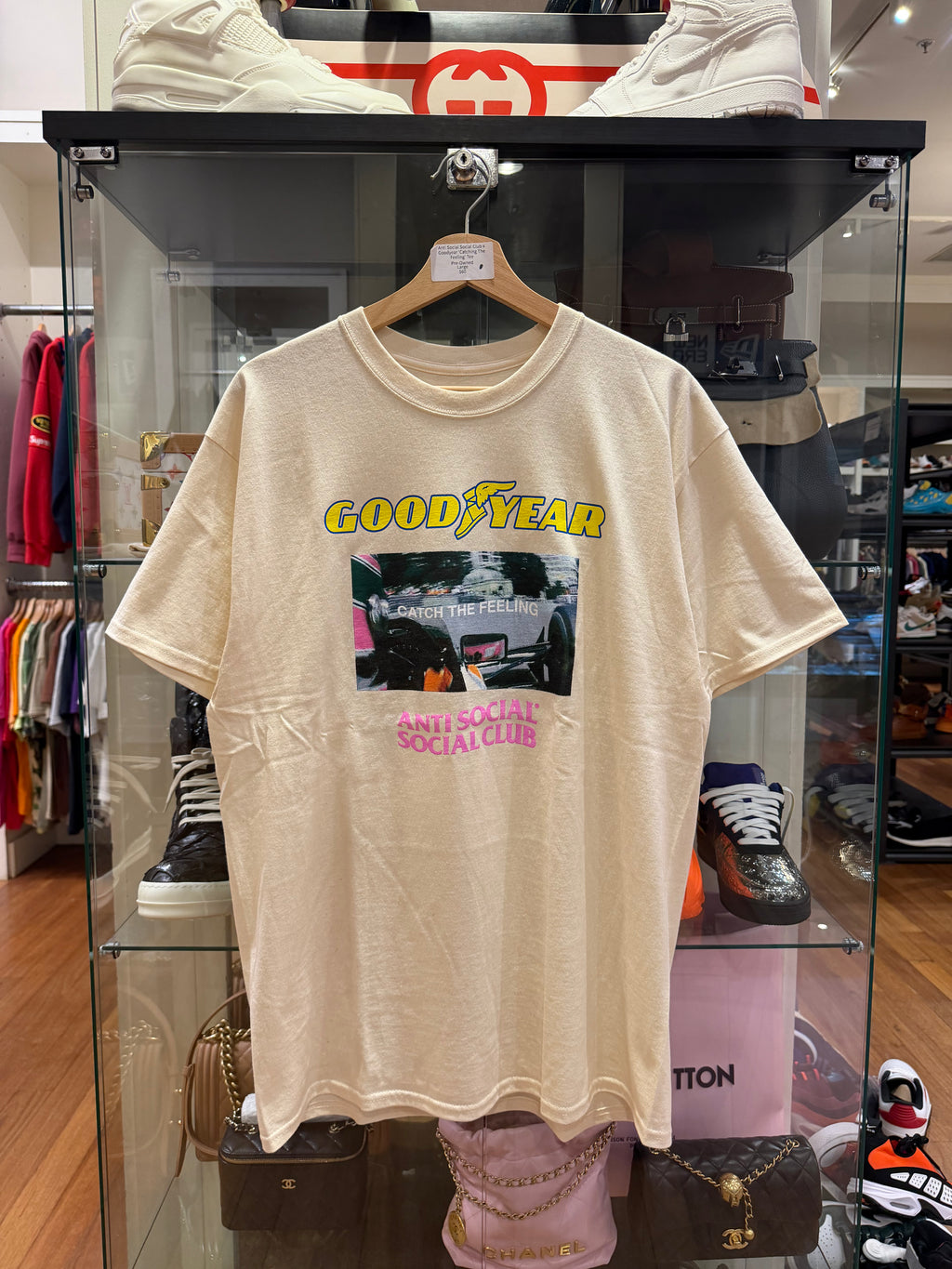 Anti Social Social Club x
Goodyear 'Catching The
Feeling' Tee