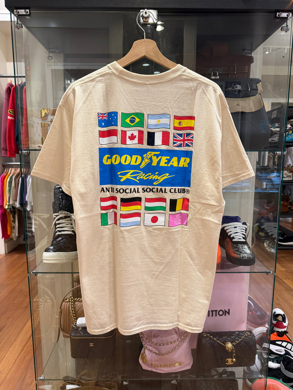 Anti Social Social Club x
Goodyear 'Catching The
Feeling' Tee