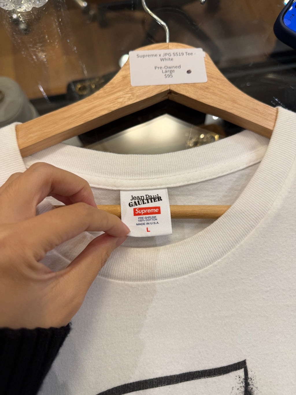 Supreme x JPG SS19 Tee