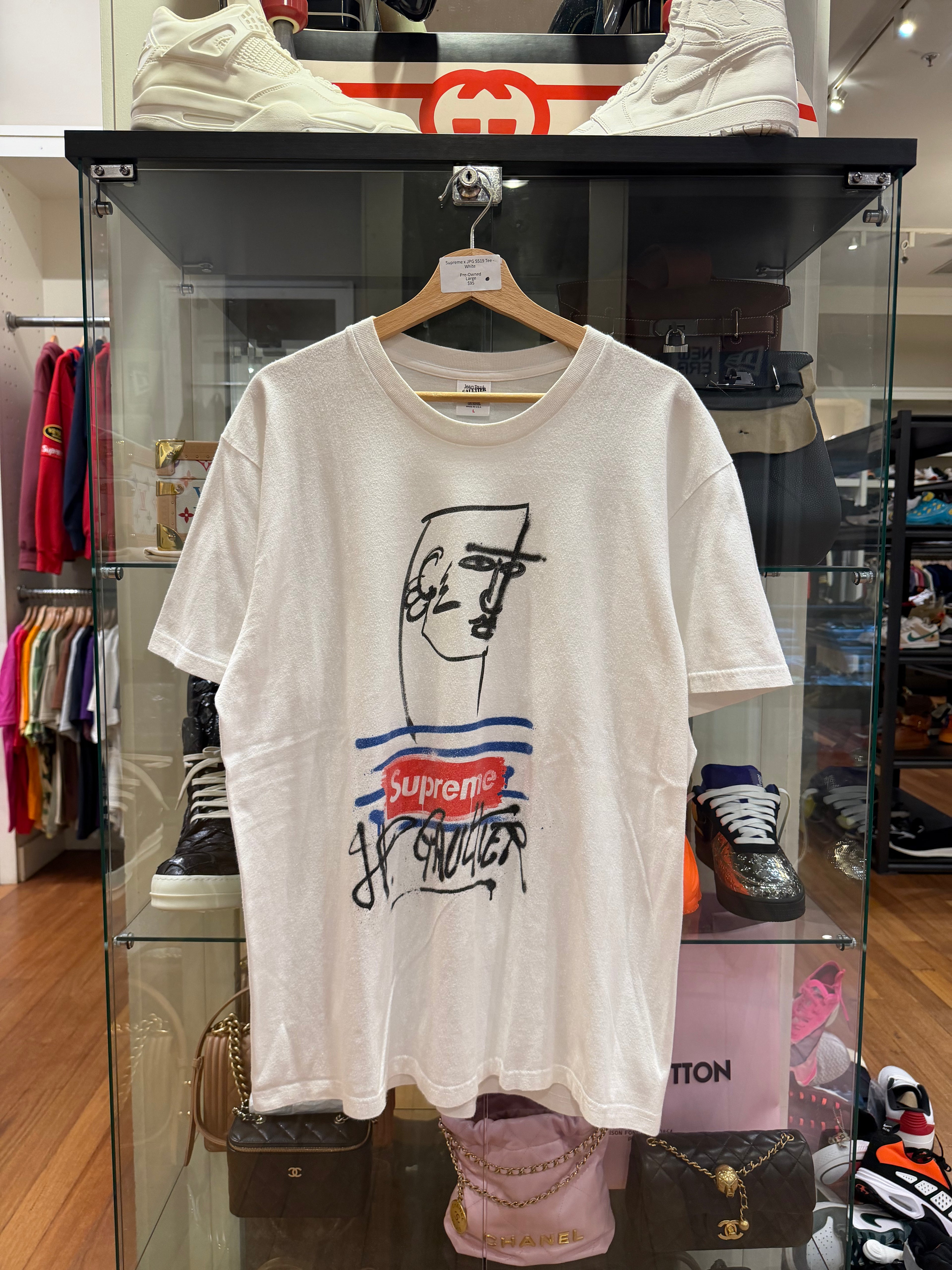 Supreme x JPG SS19 Tee