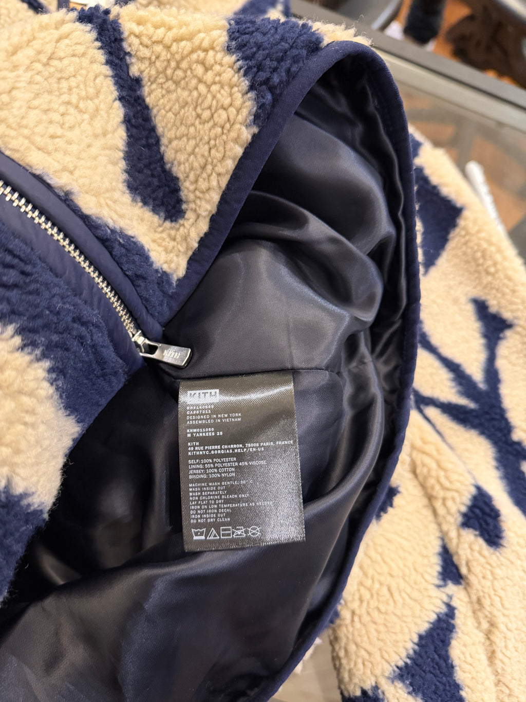 Kith New York Yankees
Hooded Pinehurst Sherpa
Jacket