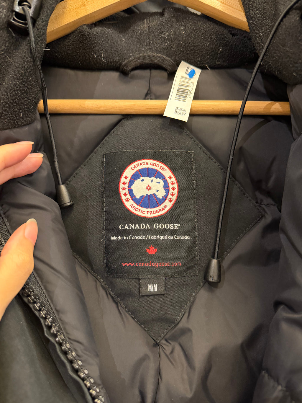 Canada Goose womens parka black