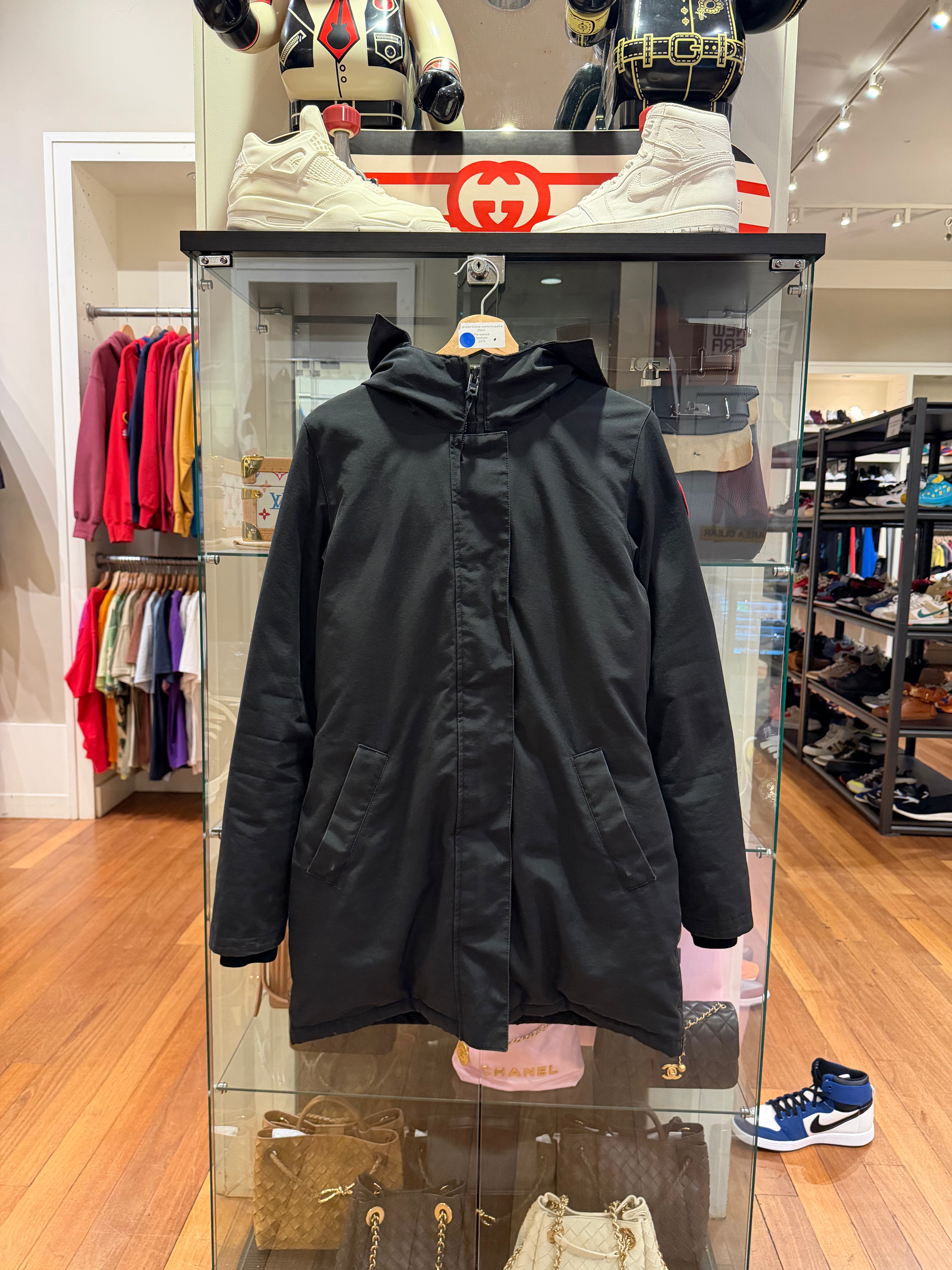 Canada Goose womens parka black