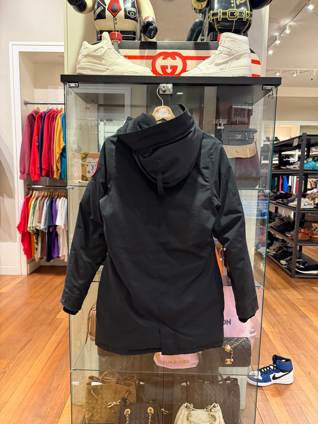 Canada Goose womens parka black