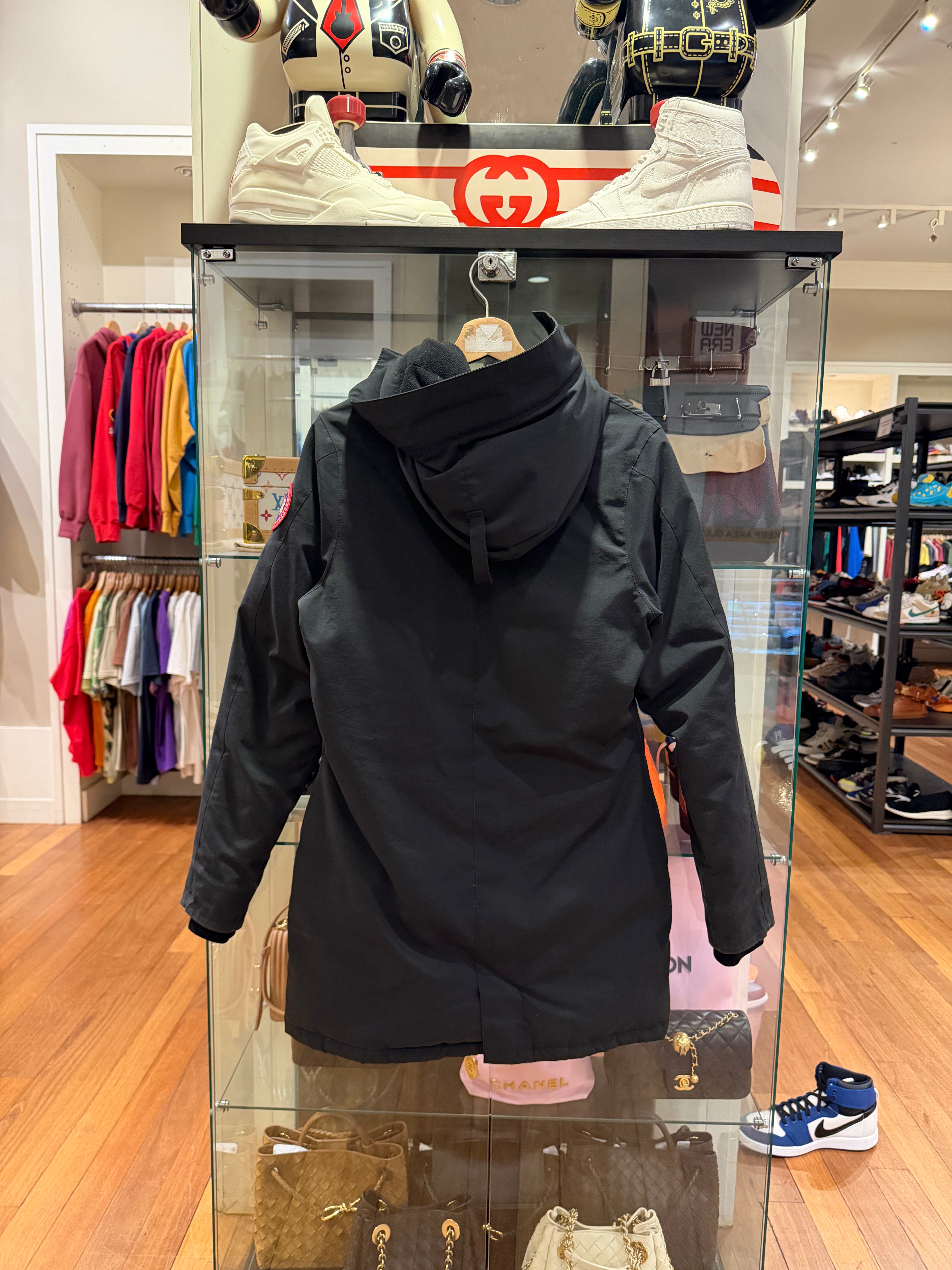 Canada Goose womens parka black
