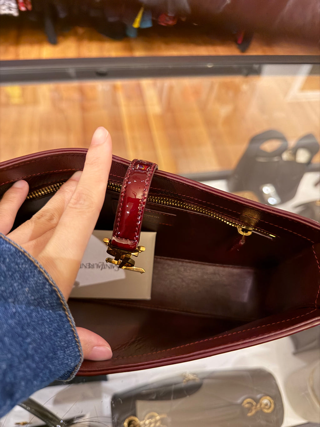 Saint Laurent Le 5 à 7 Mini Bag