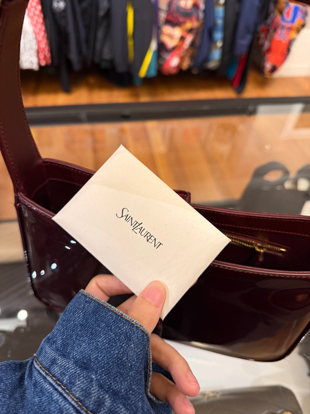 Saint Laurent Le 5 à 7 Mini Bag