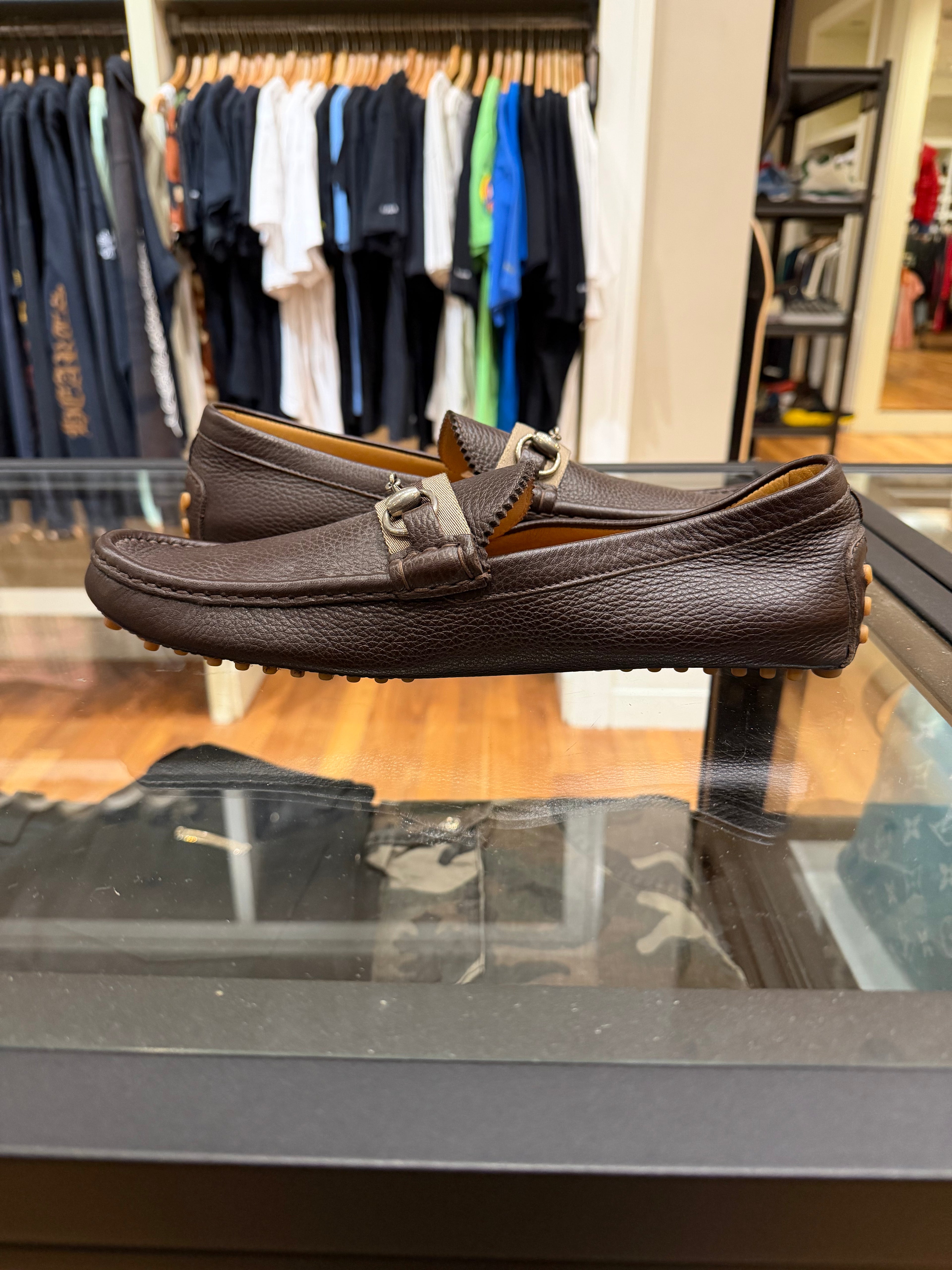 Gucci Horsebit Driver Loafers