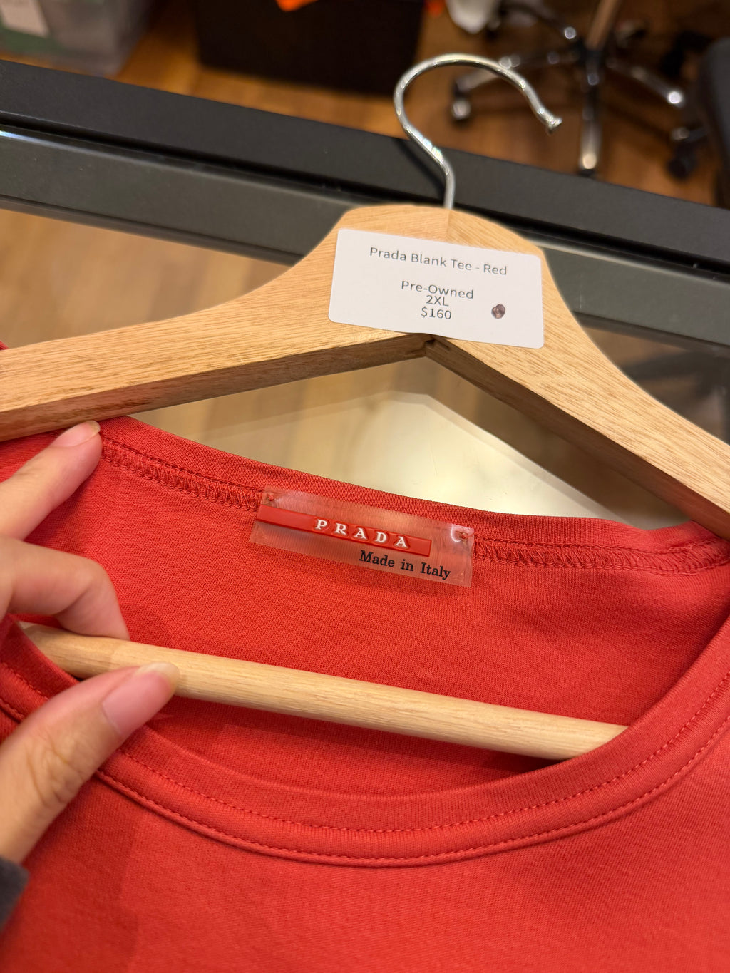 Prada Blank Tee