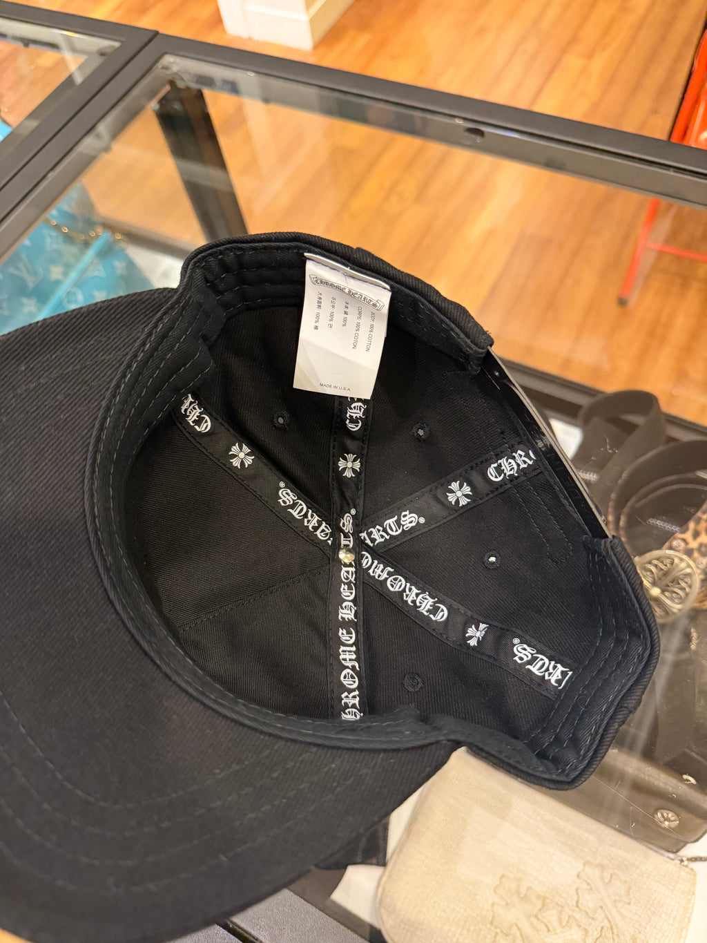 Chrome Hearts Fleur Scroll Hat