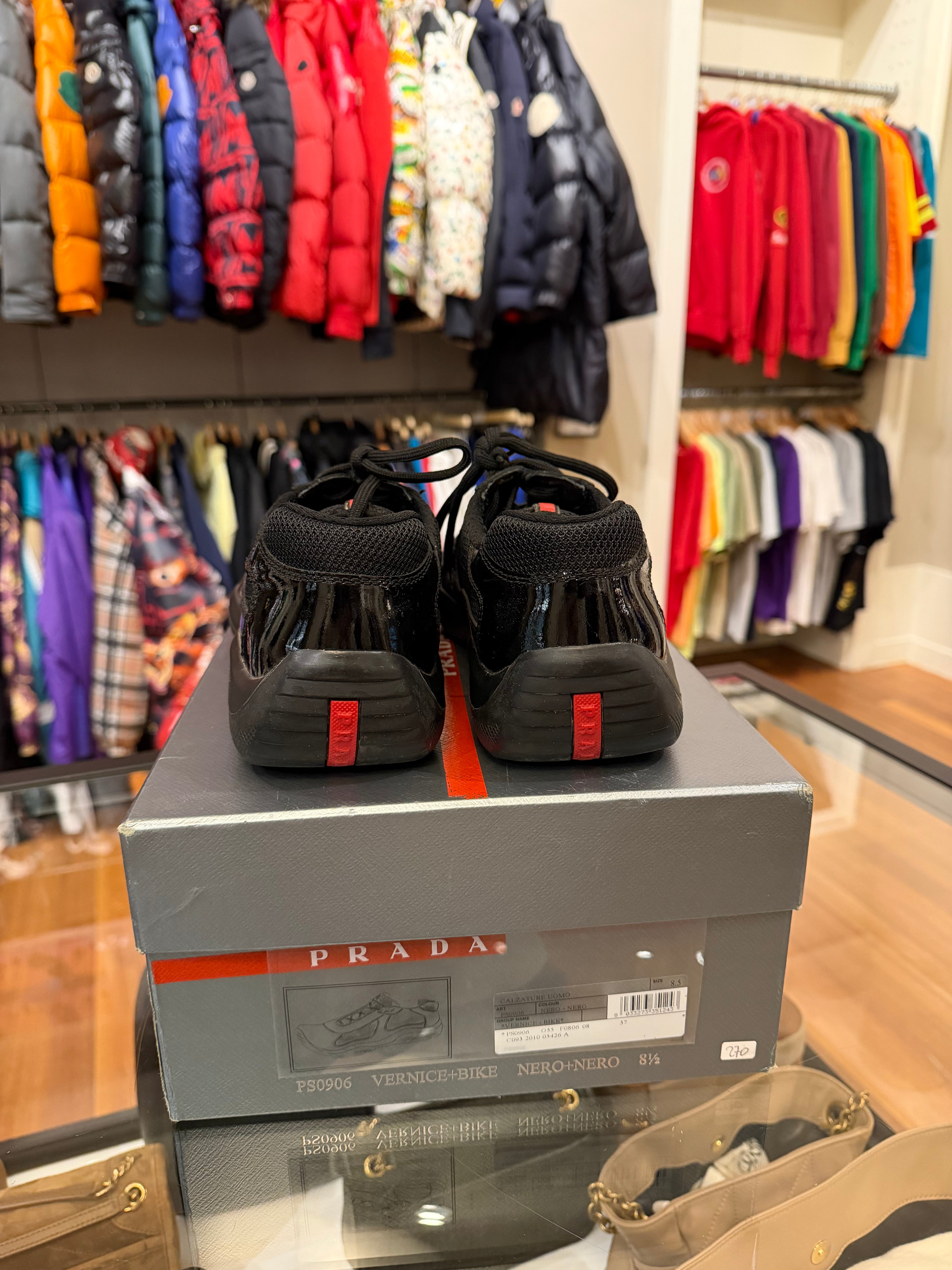 Prada America's Cup
Sneakers - Patent Black
